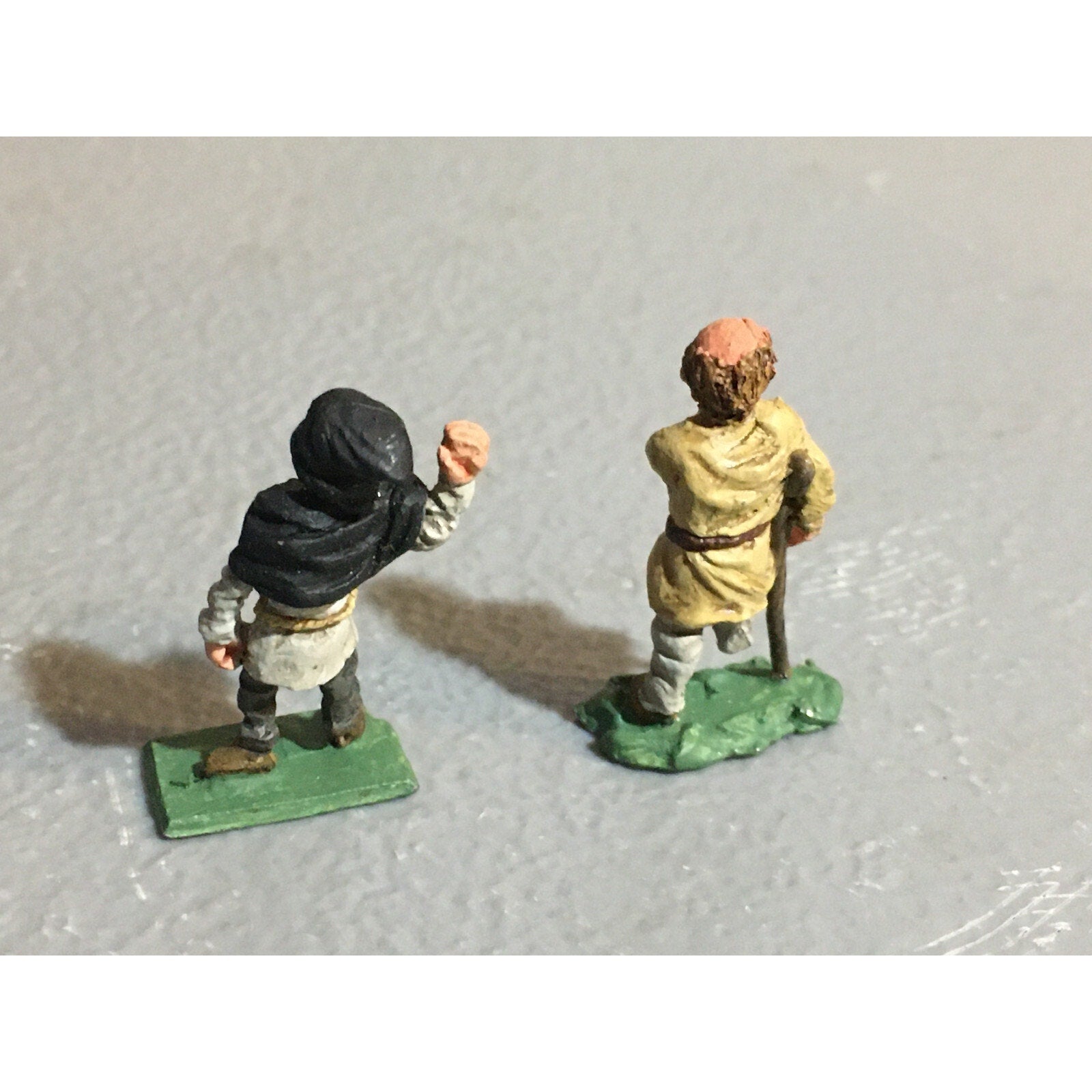 A10194 CITADEL PRE SLOTTA METAL RARE OOP HUMAN VILLAGERS PEASANTS 2 PK PAINTED