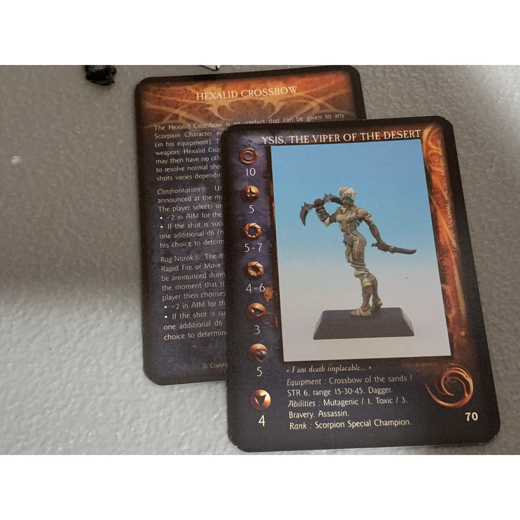 A10502 RACKHAM CONFRONTATION METAL OOP YSIS VIPER OF THE DESERT