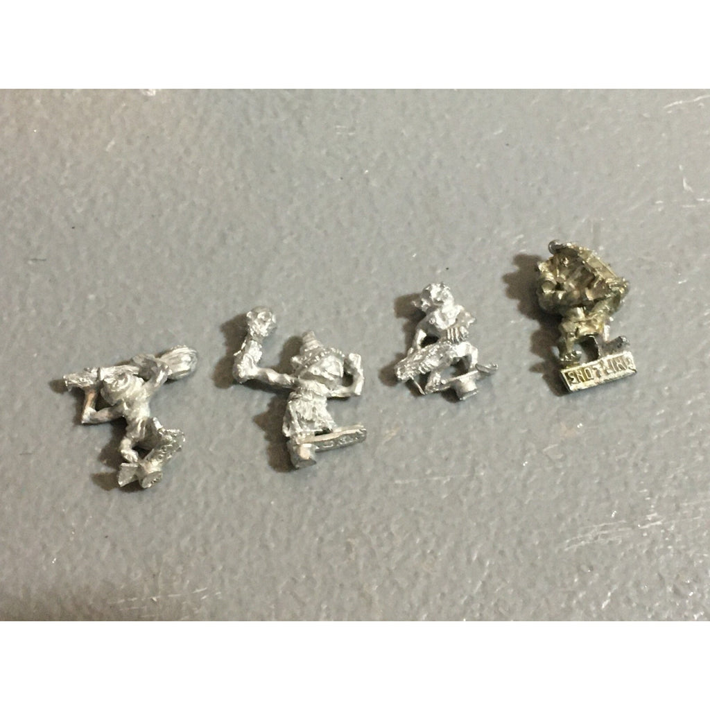 A20581 WARHAMMER FANTASY ORCS & GOBLINS METAL SNOTLINGS 4 PK OOP