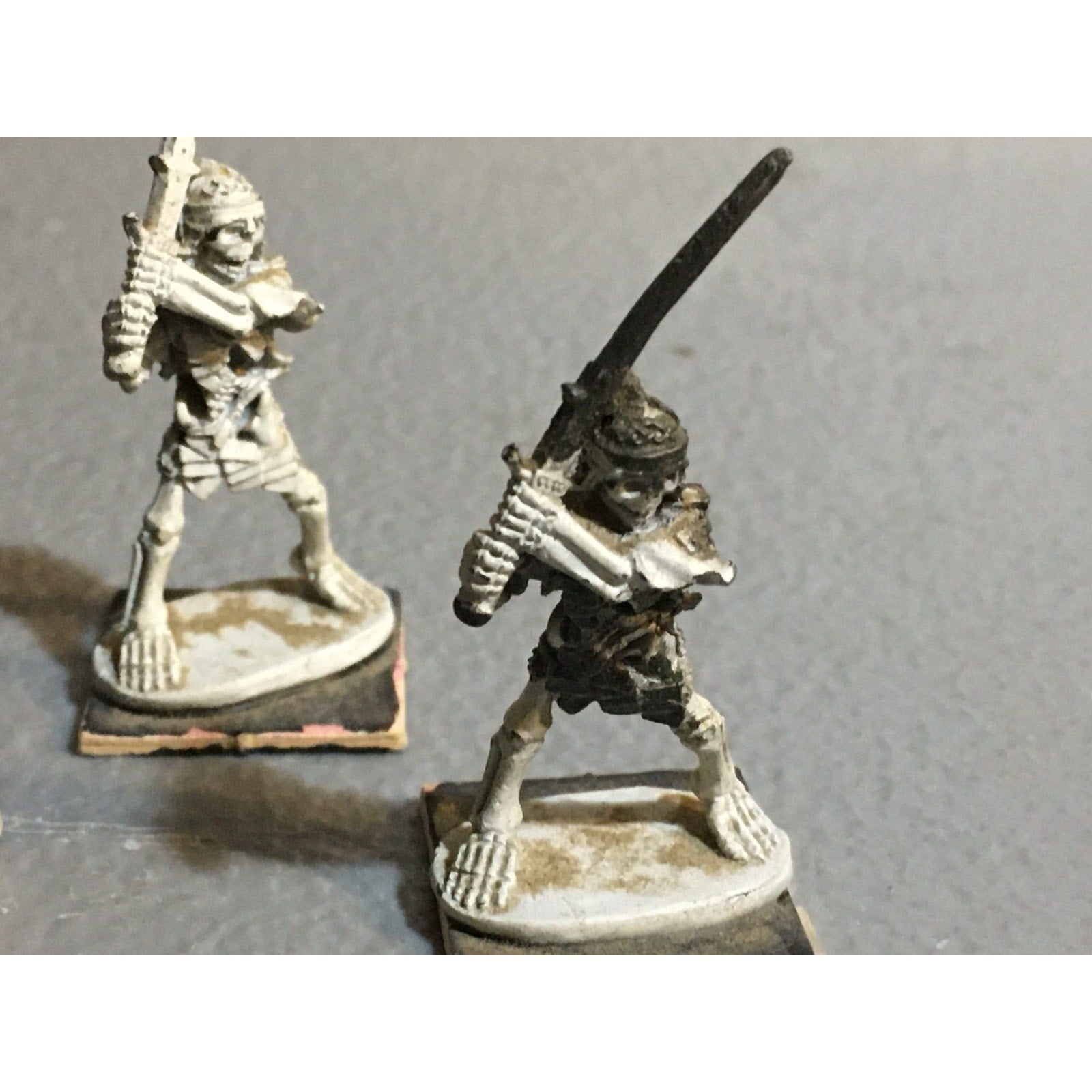A32385 RAL PARTHA METAL MINIATURES SKELETON WARRIOR KNIGHT 3 PK TABLETOP WAR