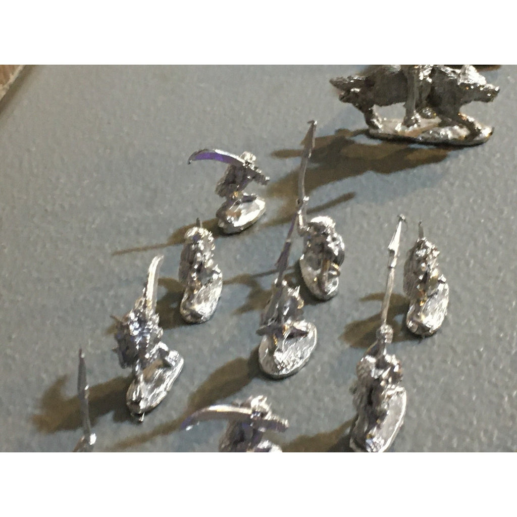 A32702 ALTERNATIVE ARMIES METAL MINIS WOLF RIDERS & COBLYNAU LESSER GOBLINS