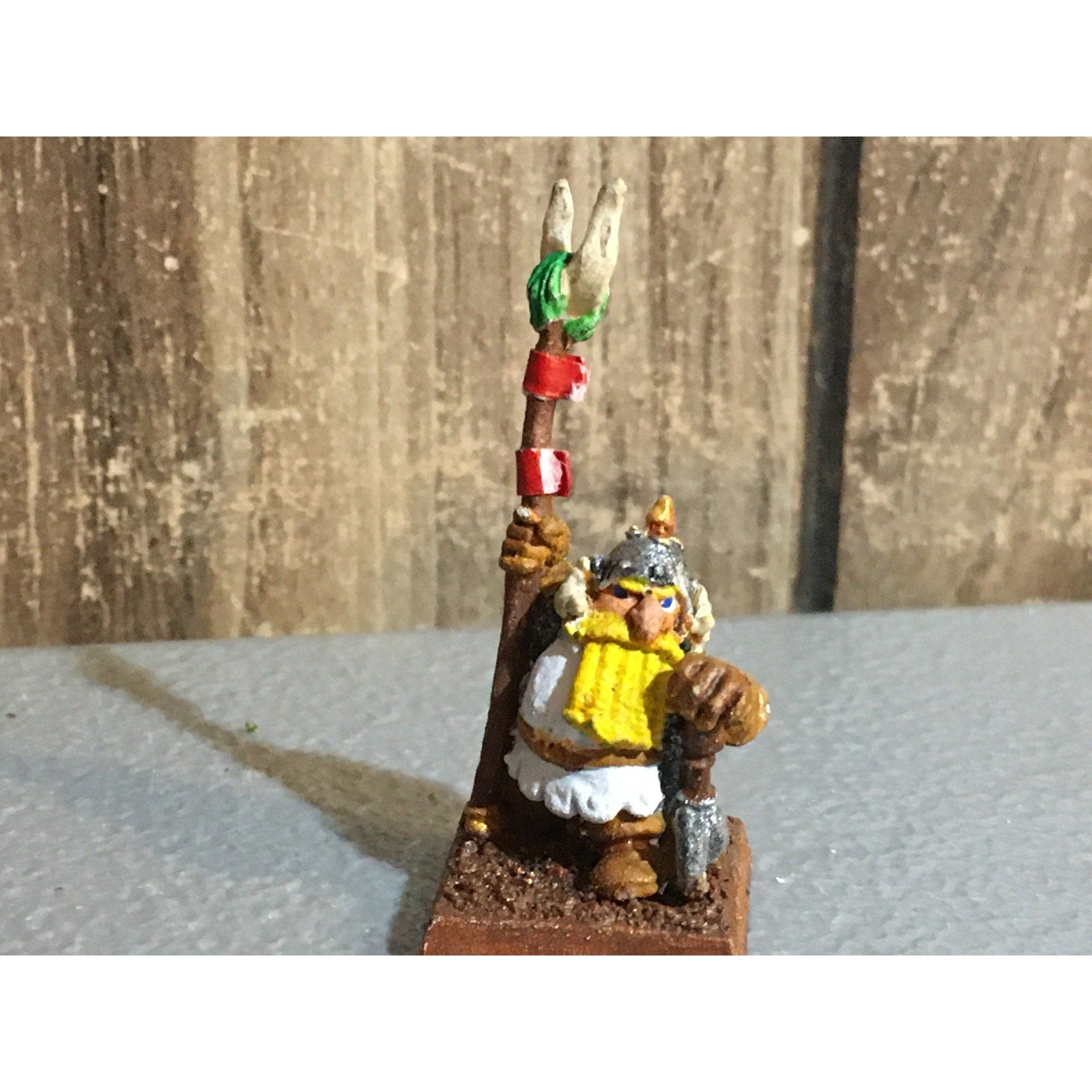 A30726 WARHAMMER AOS FANTASY MARAUDER DWARFS METAL COMMAND STANDARD BUGMAN GW