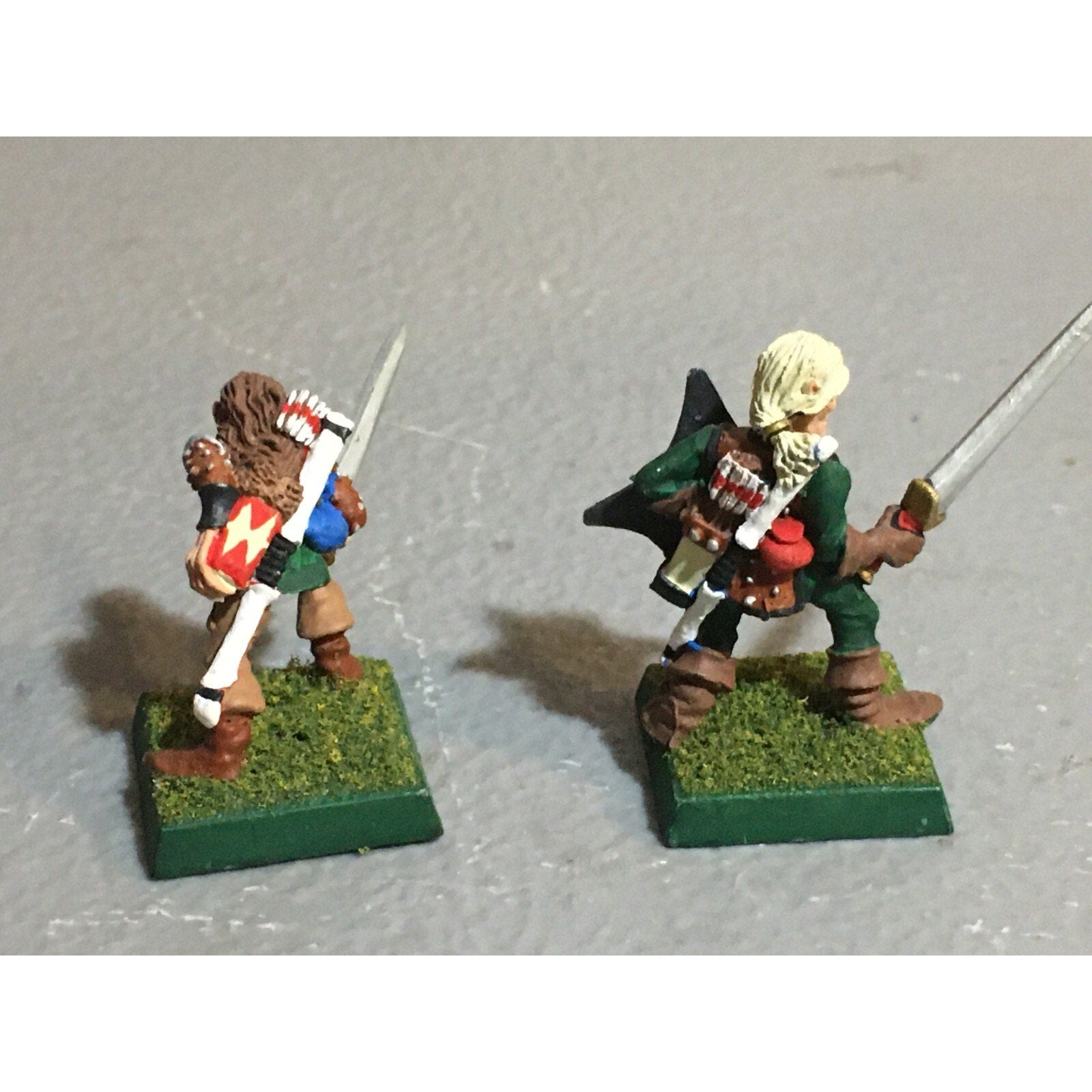 A18761 WARHAMMER FANTASY MARAUDER METAL WOOD ELVES WARRIORS 2 PK GW