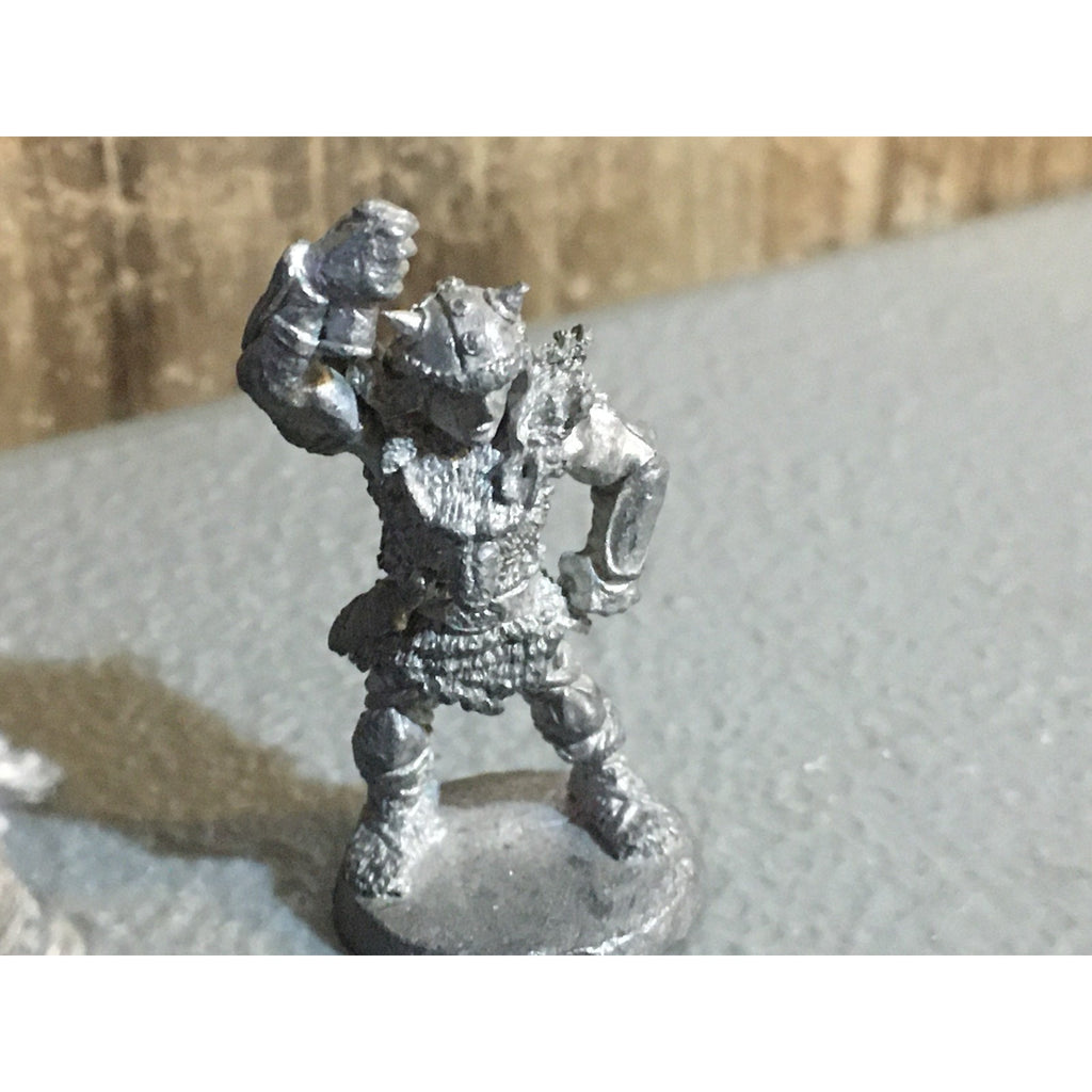 A32625 RAL PARTHA MINIATURES METAL 3 PK HUMAN BARBARIAN WARRIOR & SHAMAN D&D