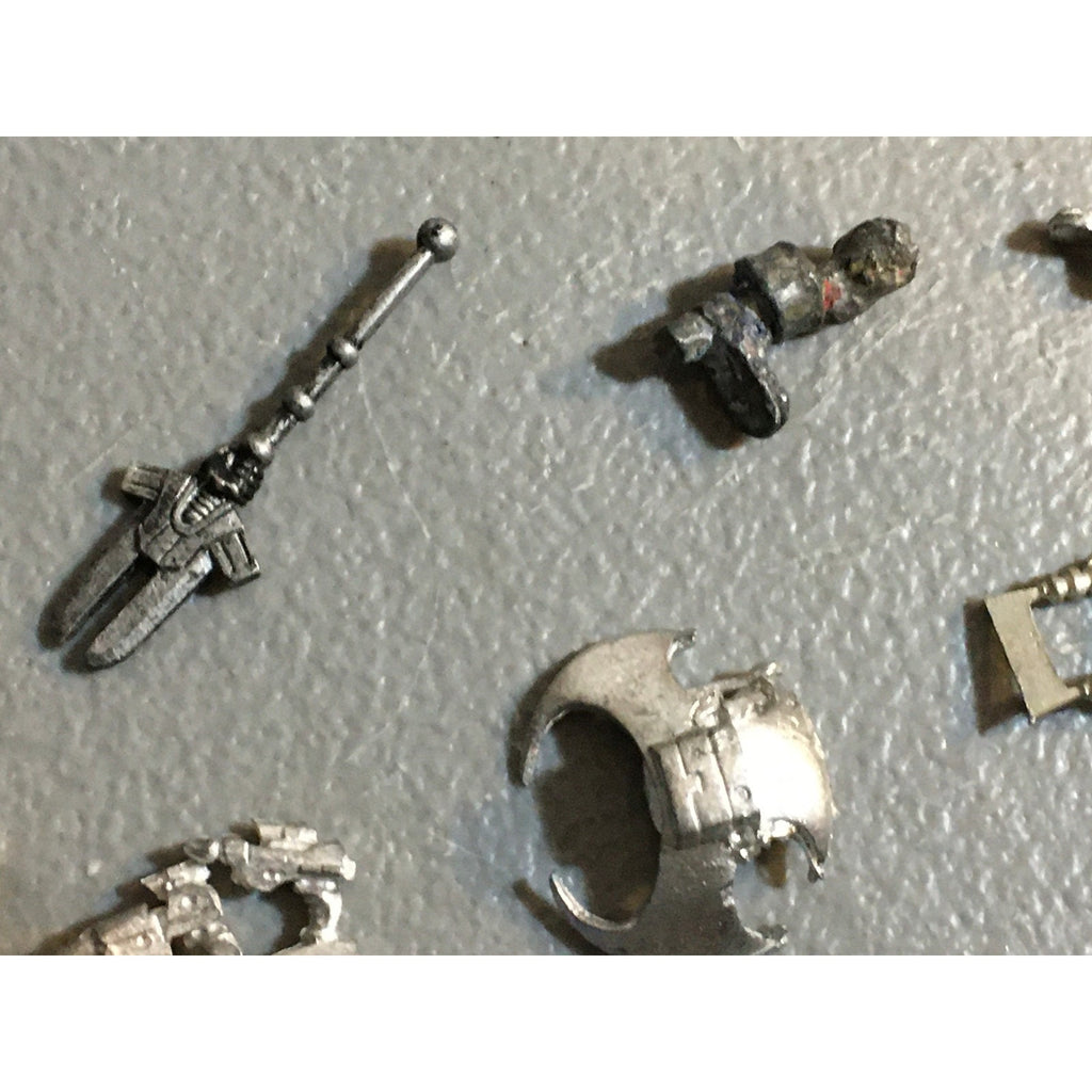 A32546 UNKNOWN MINIATURES ALL METAL BITS & INCOMPLETE LOT SCI-FI FUTURISTIC