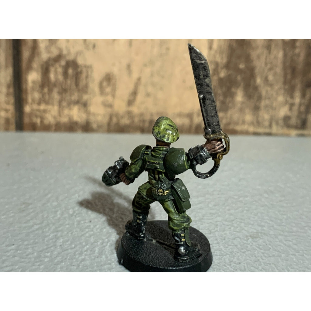 A17311 WARHAMMER 40K ASTRA IG GUARD METAL CADIAN OFFICER SERGEANT POWER SWORD GW