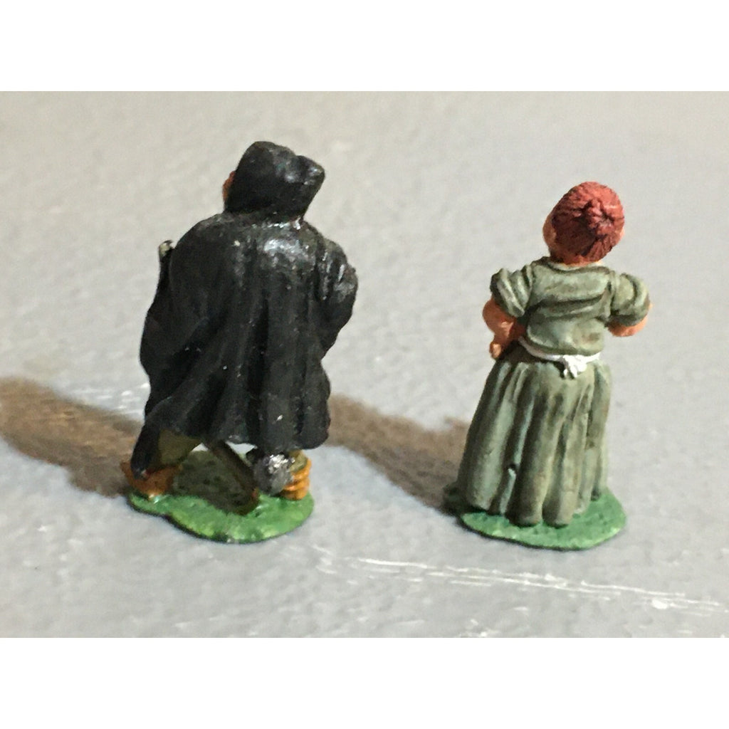 A10139 CITADEL PRE SLOTTA METAL RARE OOP HUMAN VILLAGERS 2 PK PAINTED