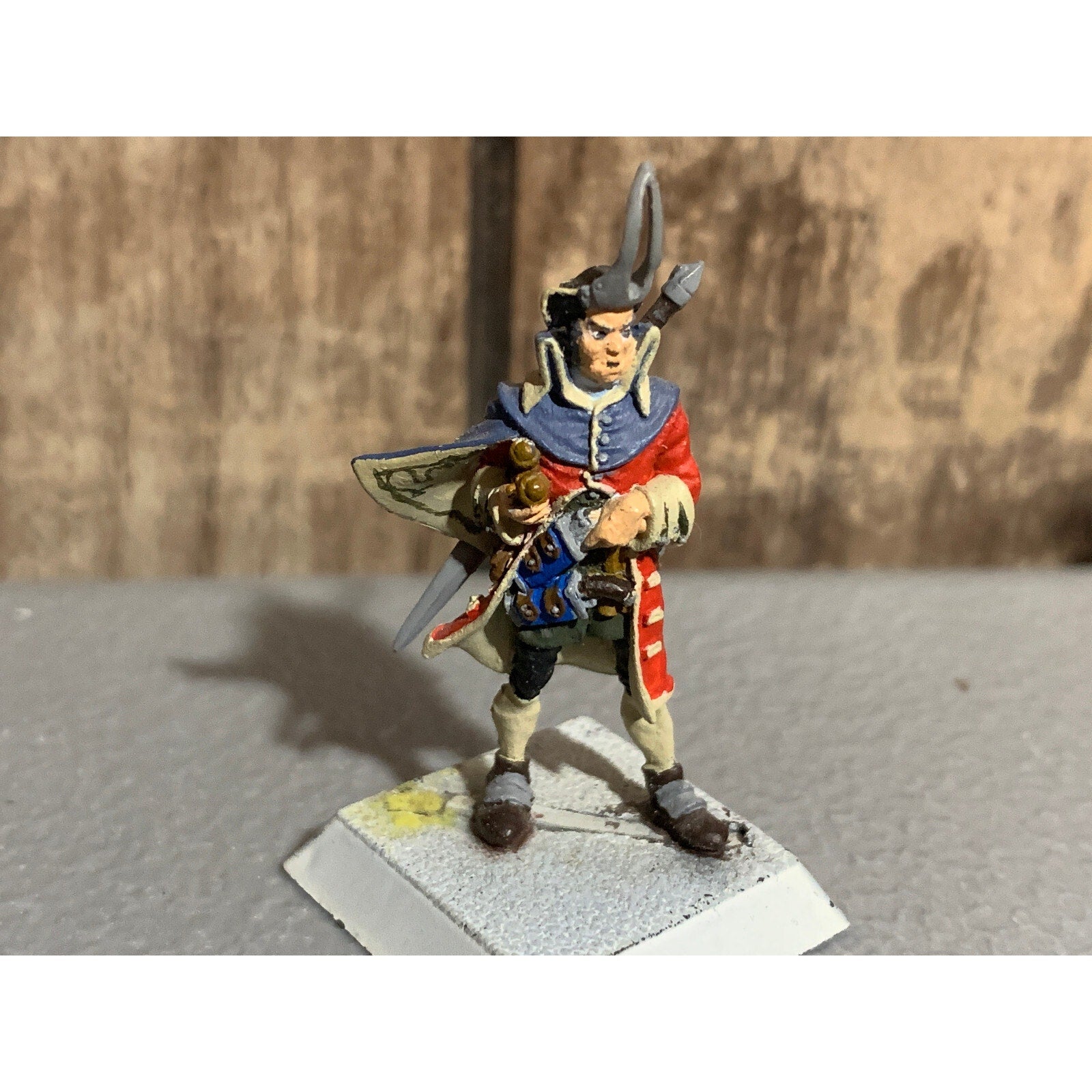 A10274 RACKHAM CONFRONTATION METAL OOP MAGISTRATE GRIFFIN PAINTED