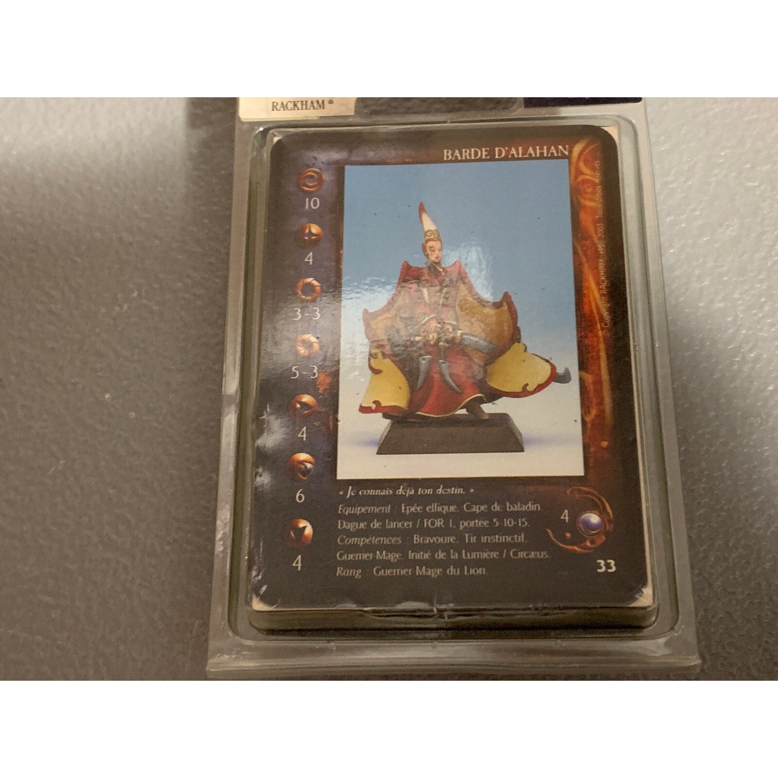 A10409 RACKHAM CONFRONTATION METAL OOP BARD OF ALAHAN
