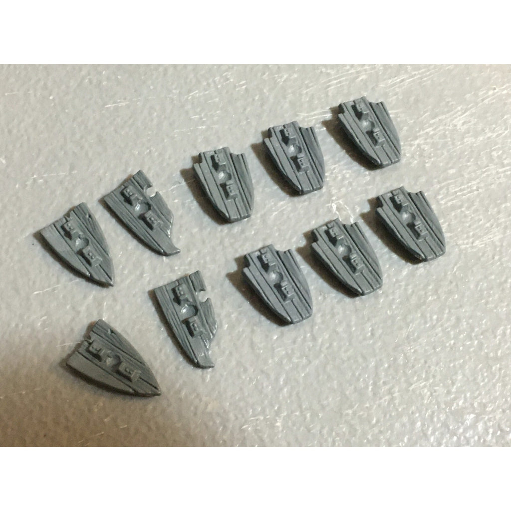 A23410 WARHAMMER FANTASY VAMPIRE COUNTS UNDEAD BITS LOT SHIELDS GAMES WORKSHOP