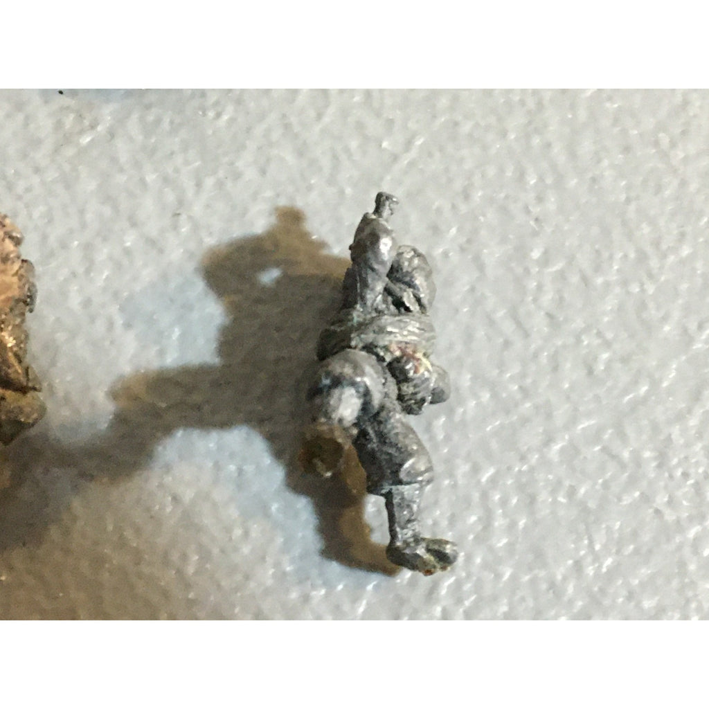 A32532 UNKNOWN METAL MINIATURES INCOMPLETE LOT HUMAN ELF WARRIOR
