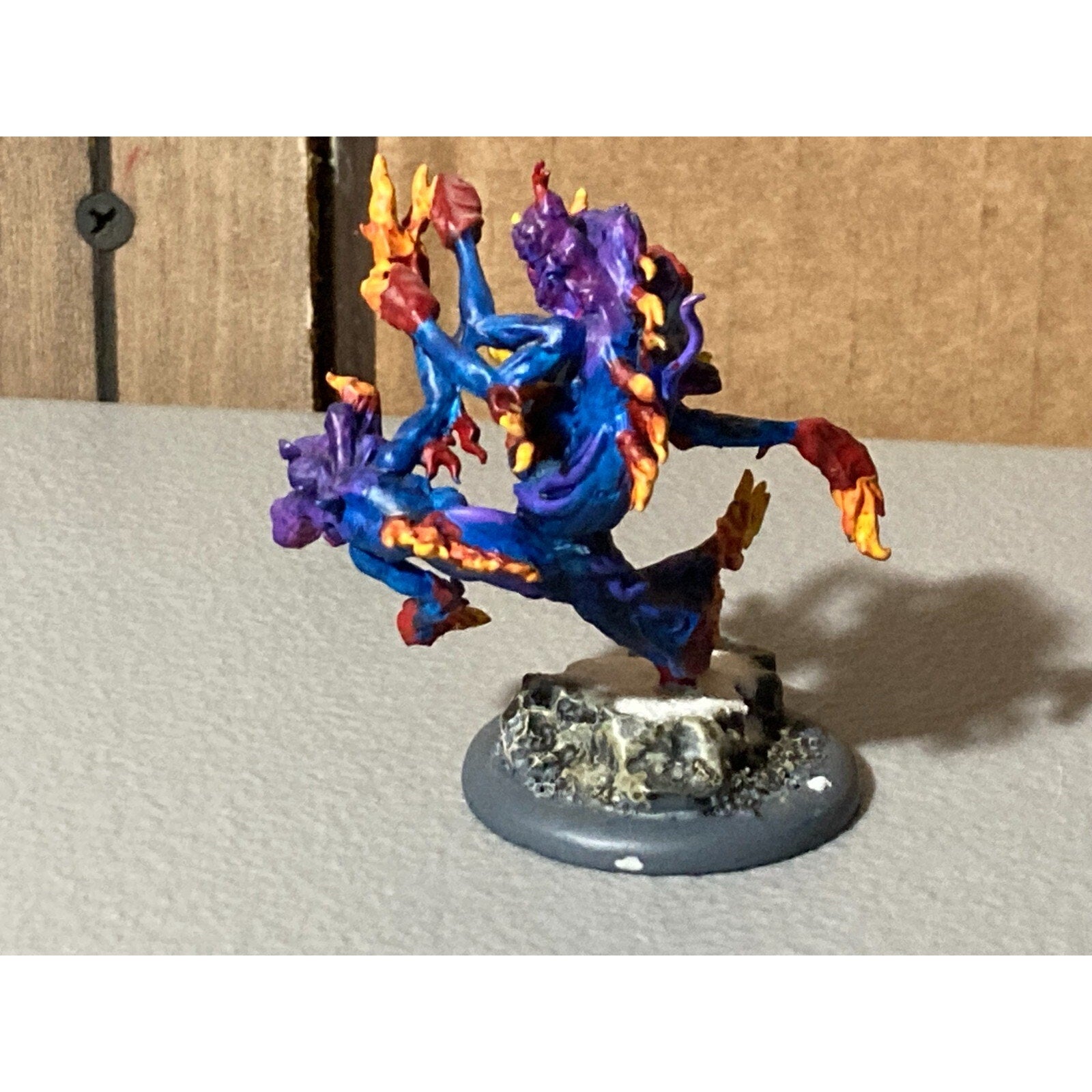 A19595 WARHAMMER 40K AOS CUST EXALTED FLAMERS READ TZEENTCH CHAOS DAEMONS PAINT