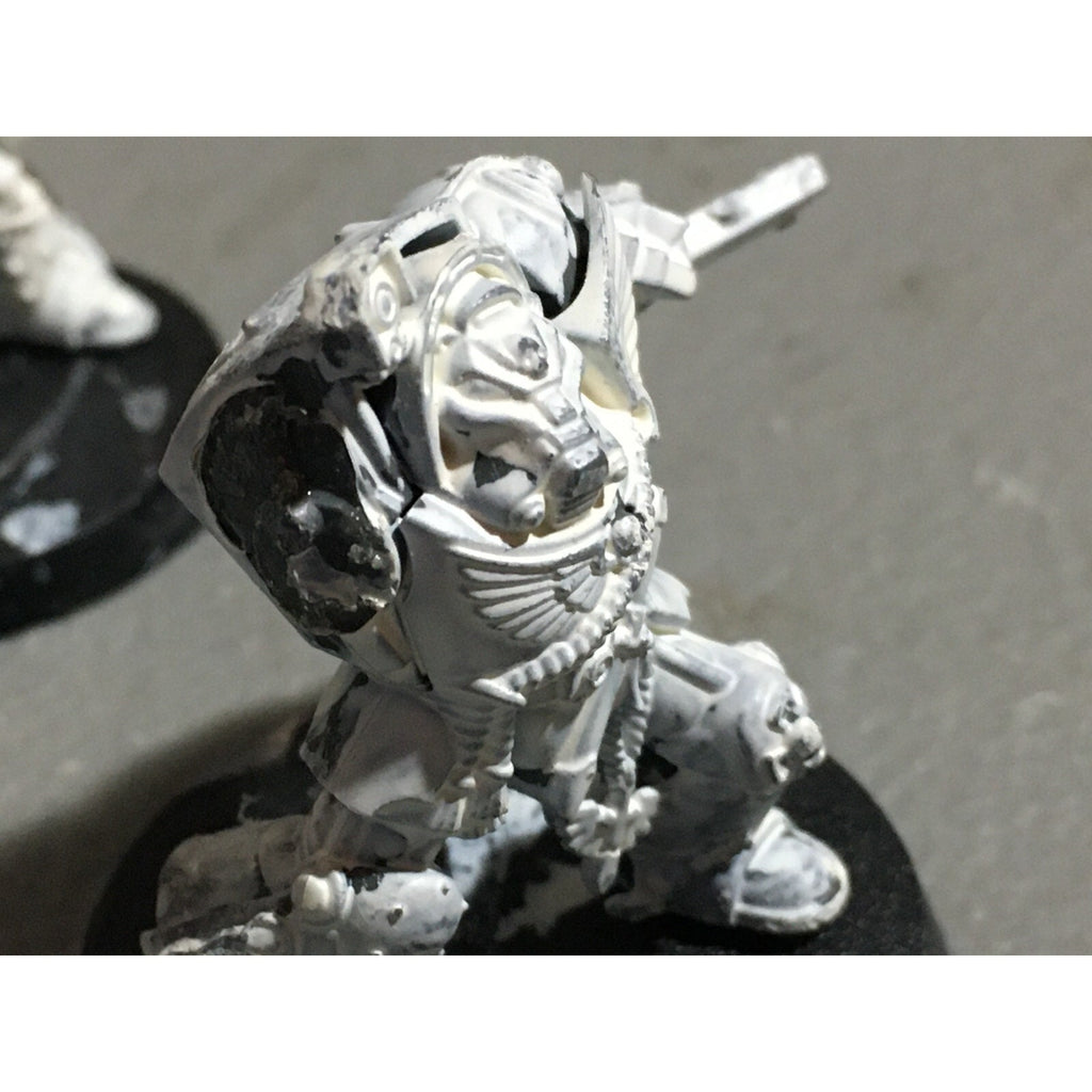 A22411 WARHAMMER 40K SPACE MARINES DARK ANGELS DEATHWING TERMINATORS BROKE SERGT