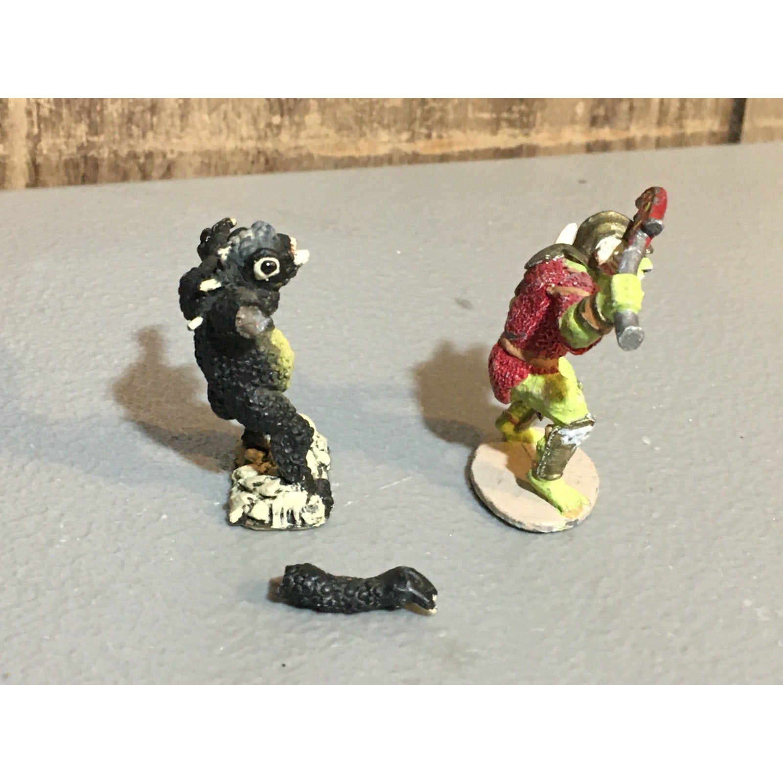 A24867 UNBRANDED METAL TABLETOP OLD OOP D&D FANTASY MONSTER ORC MINIATURES