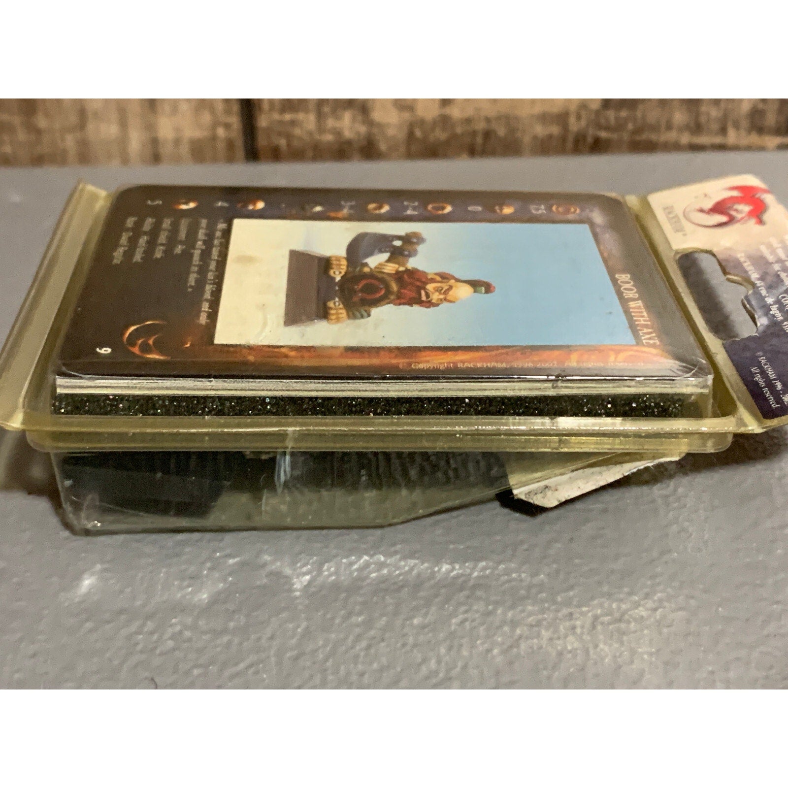 A10382 RACKHAM CONFRONTATION METAL OOP BOOR WITH AXE