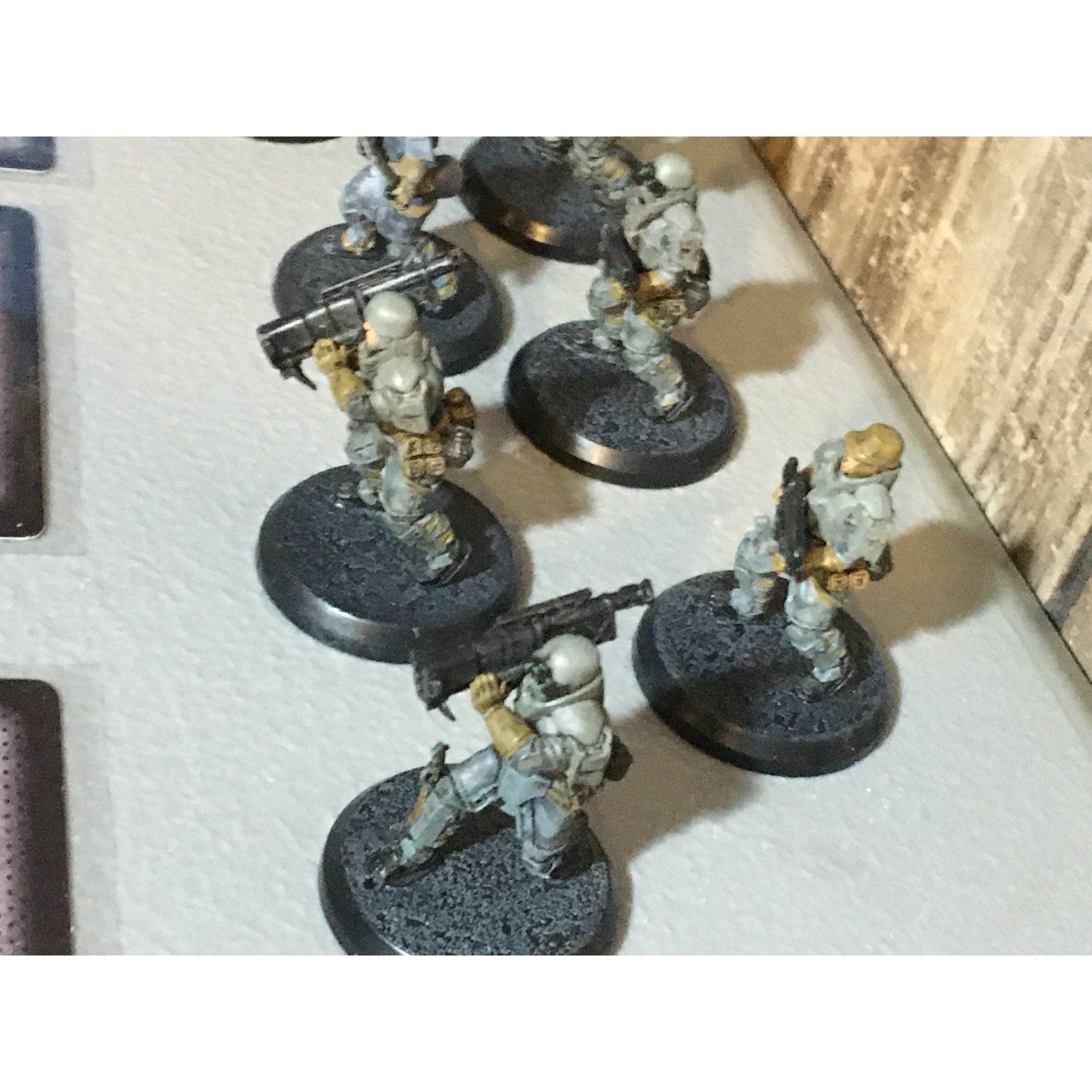 A33529 RACKHAM AT-43 UNA STEEL TROOPERS 7 PK MINIATURES W CARDS
