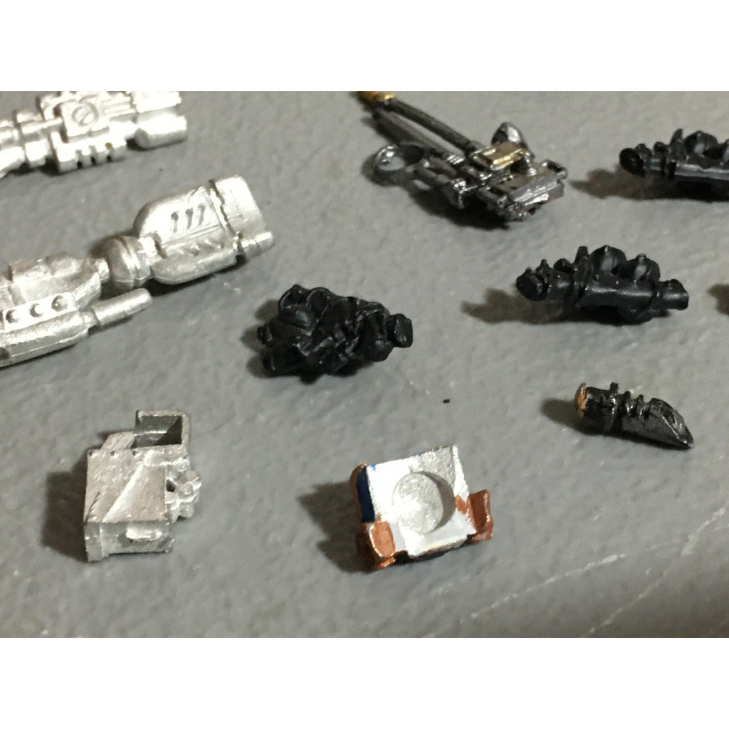 A22406 WARHAMMER 40K MIXED METAL BITS LOT IMPERIAL GUARD GAMES WORKSHOP GW