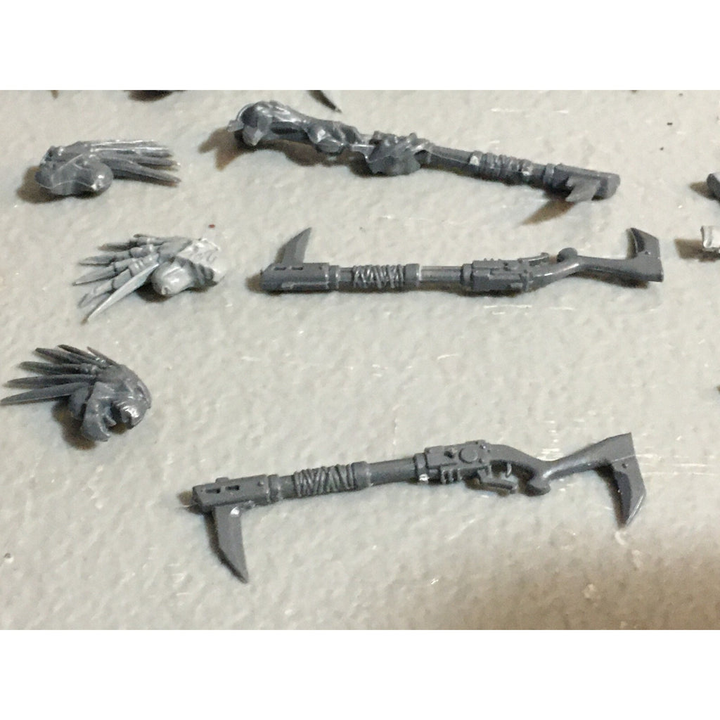 A23027 WARHAMMER 40K TAU EMPIRE BITS LOT KROOT GUNS HEADS GAMES WORKSHOP GW