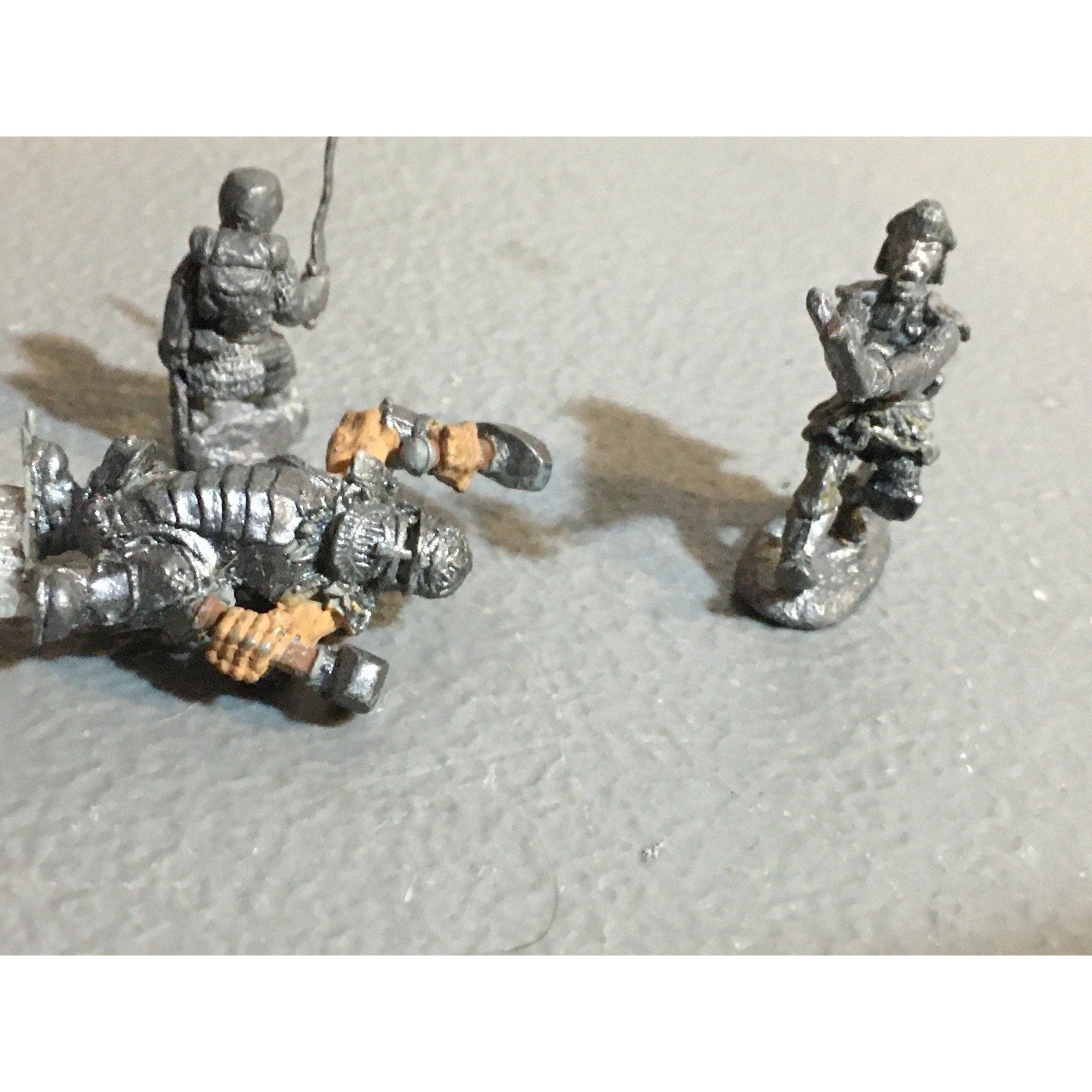 A29793 RAFM MINIATURES METAL UNNKNOWN MIXD HUMANS 3 PK SOLDIER WARRIOR SMITH