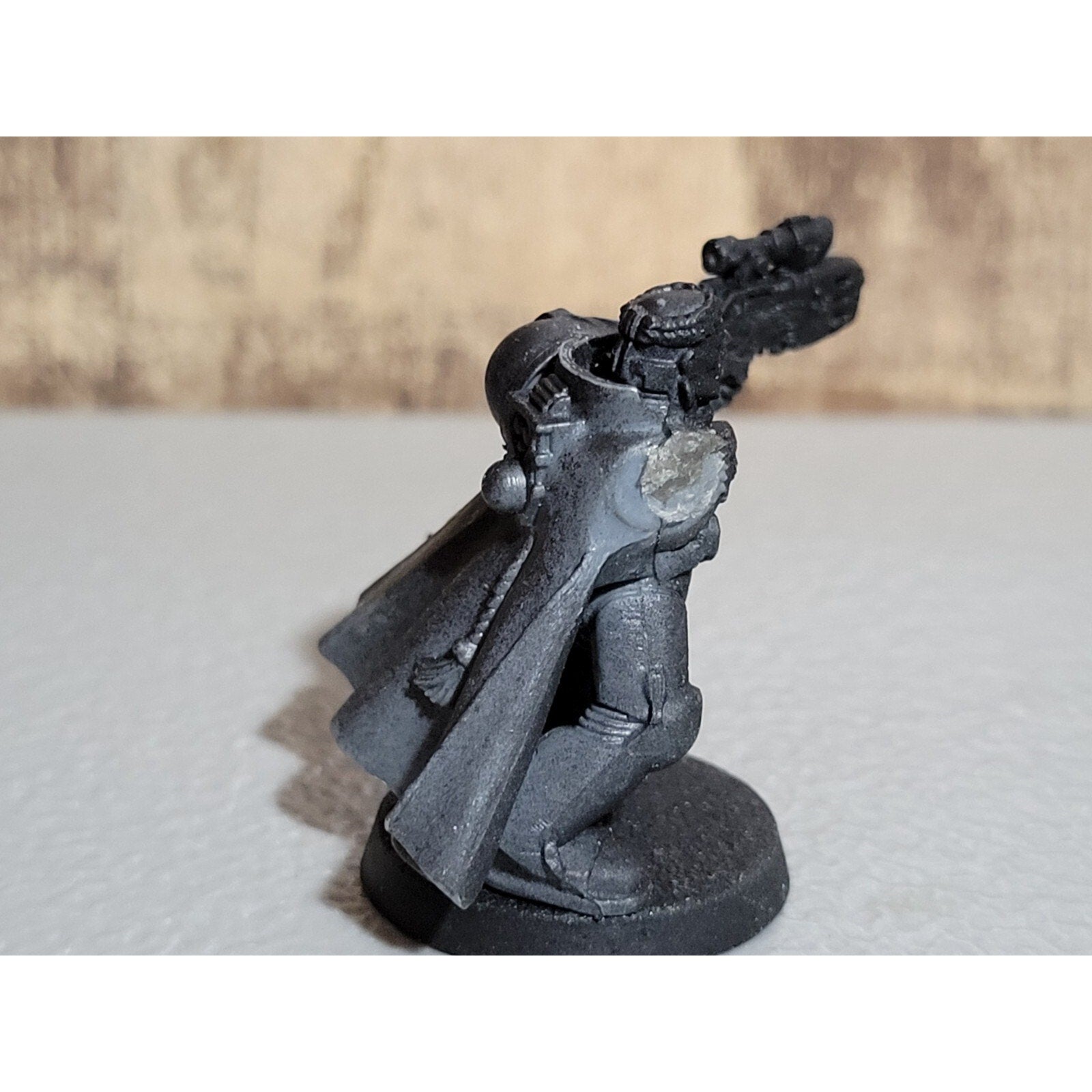 A18417 WARHAMMER 40K SPACE MARINES CAPTAIN LIEUTENANT CUSTOM MISS BACKPACK