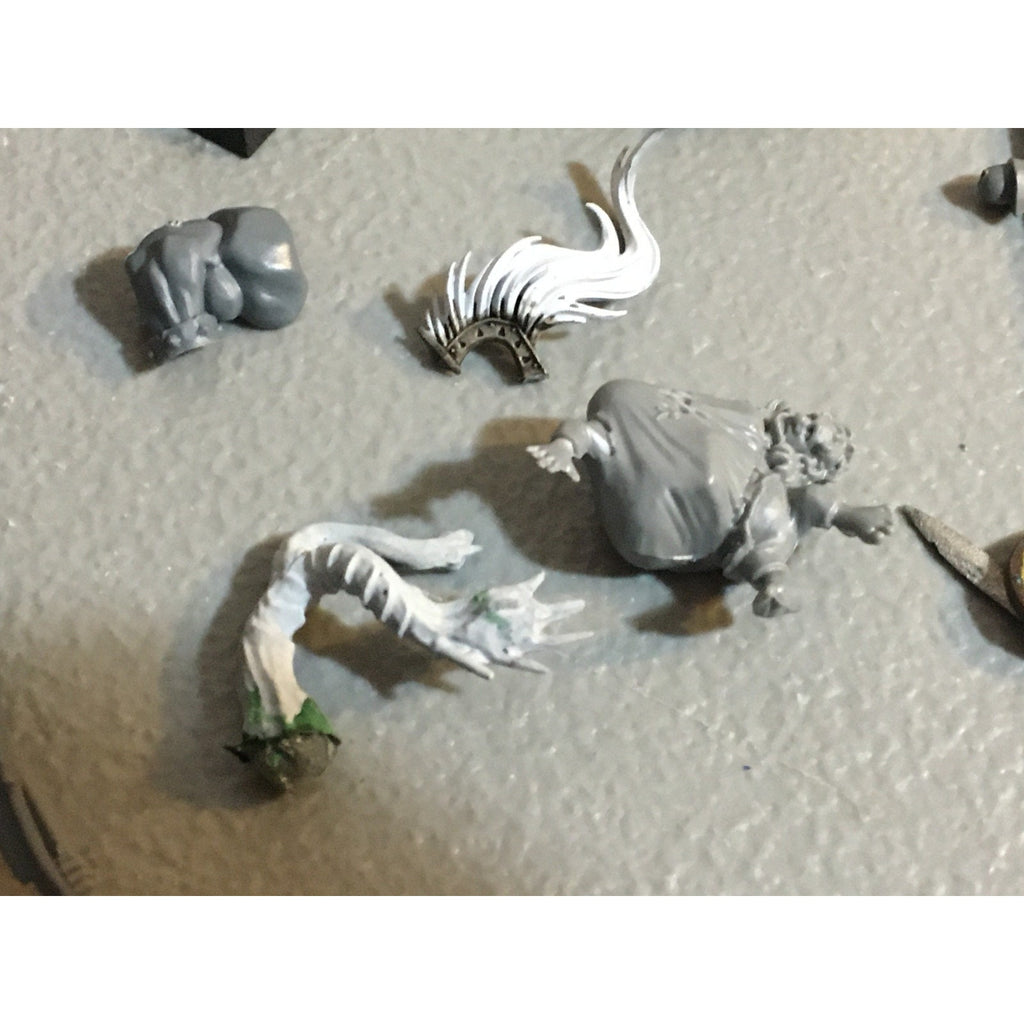 A29763 WARHAMMER FANTASY MIXED INCOMPLETE & BITS LOT CHAOS OGRE ELF GW