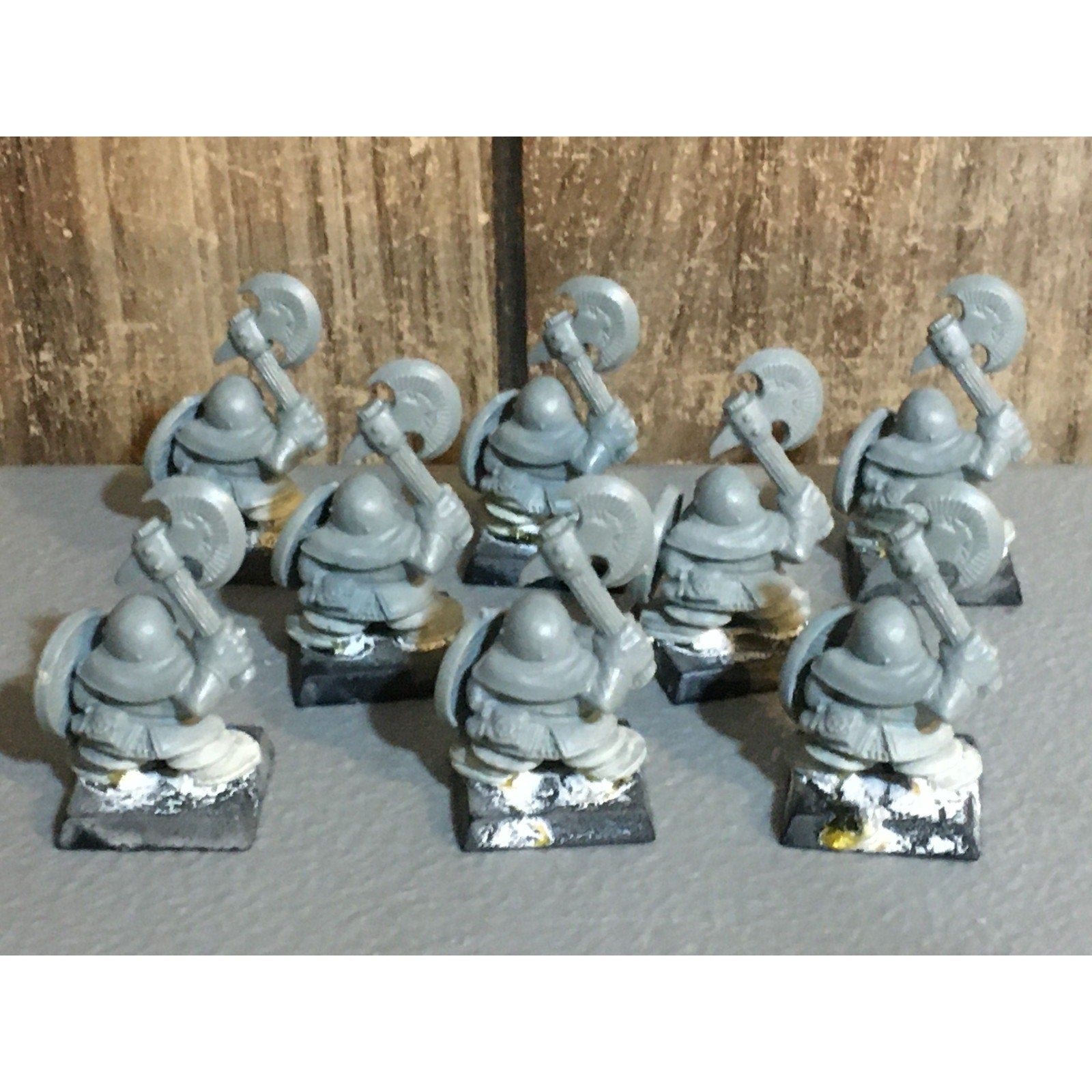 A33416 WARHAMMER FANTASY OLD WORLD QUEST DWARFS DWARF MONOPOSE 8 PK GW 4TH ED
