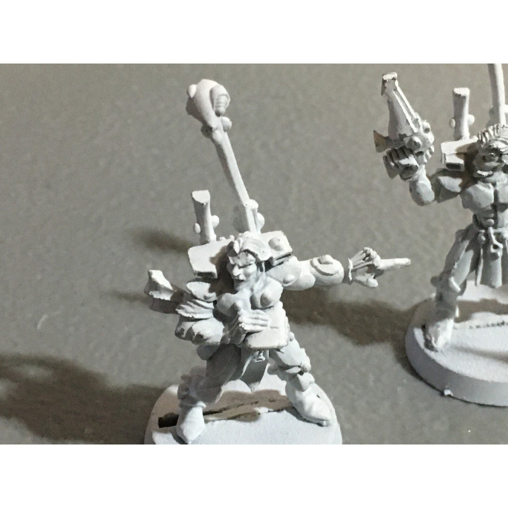 A20586 WARHAMMER 40K CRAFTWORLDS ELDAR ALL METAL CREW & BITS OOP