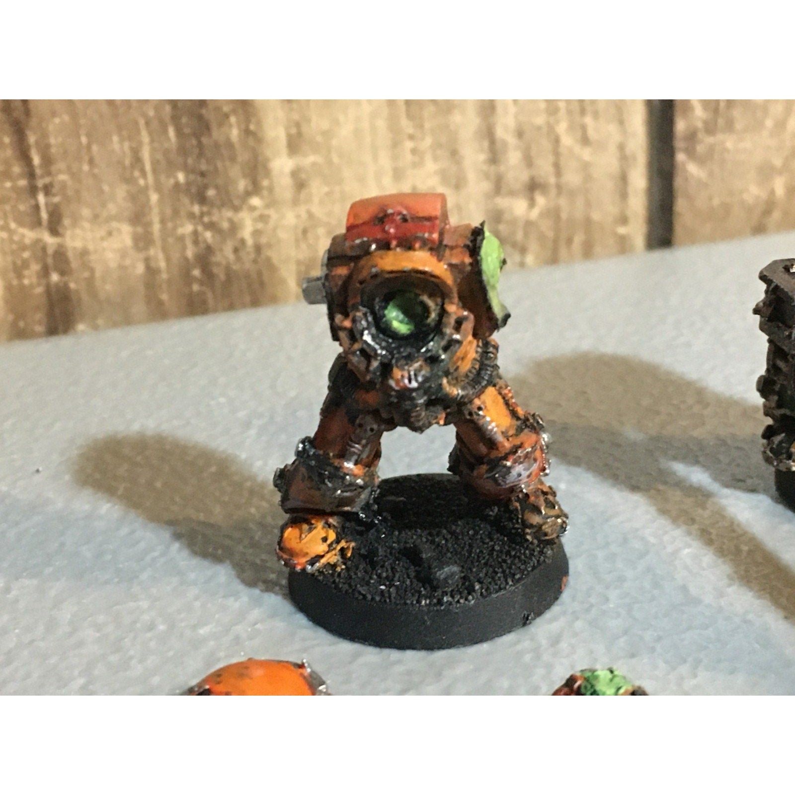 A24771 WARHAMMER 40K CHAOS SPACE MARINES METAL 2 PK TERMINATORS MISS LEFT ARMS