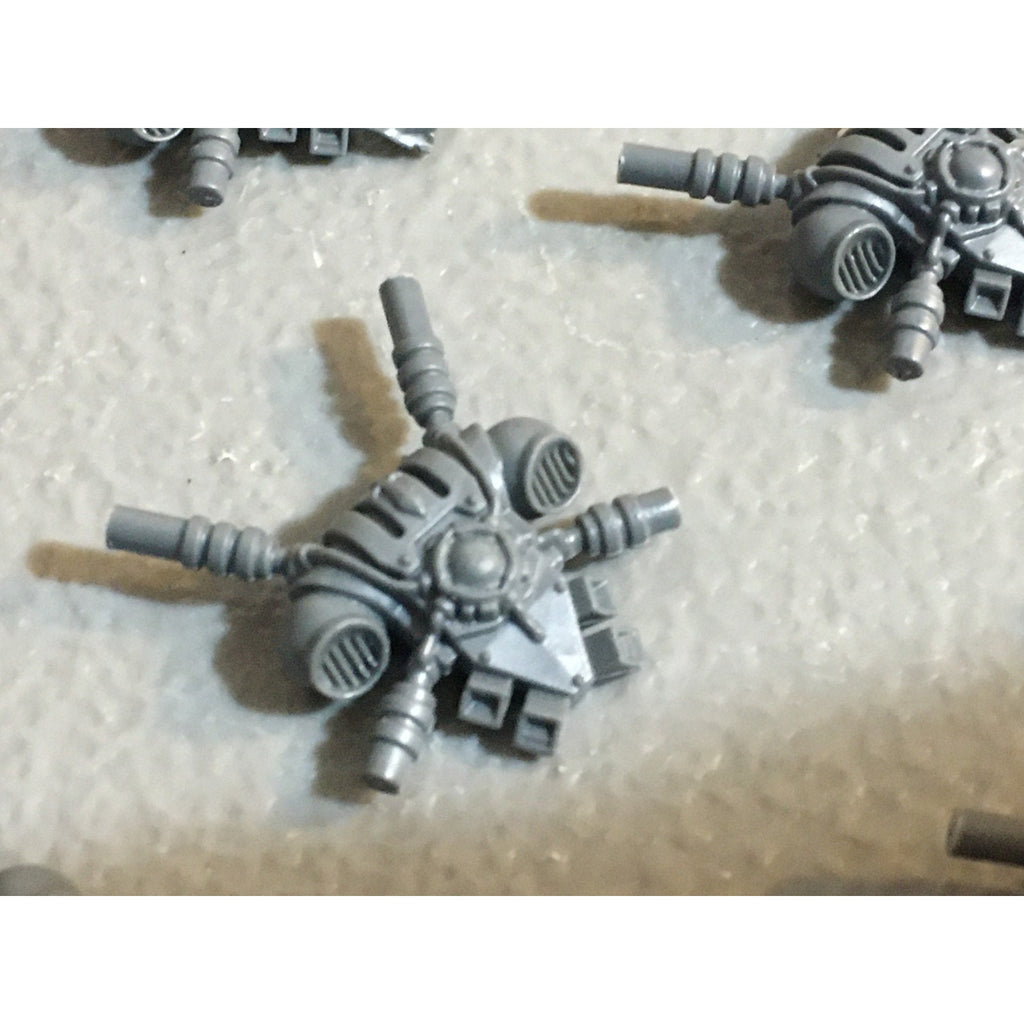 A29880 WARHAMMER 40K GREY KNIGHTS BITS LOT TELEPORTER BACKPACKS 10 PK GW