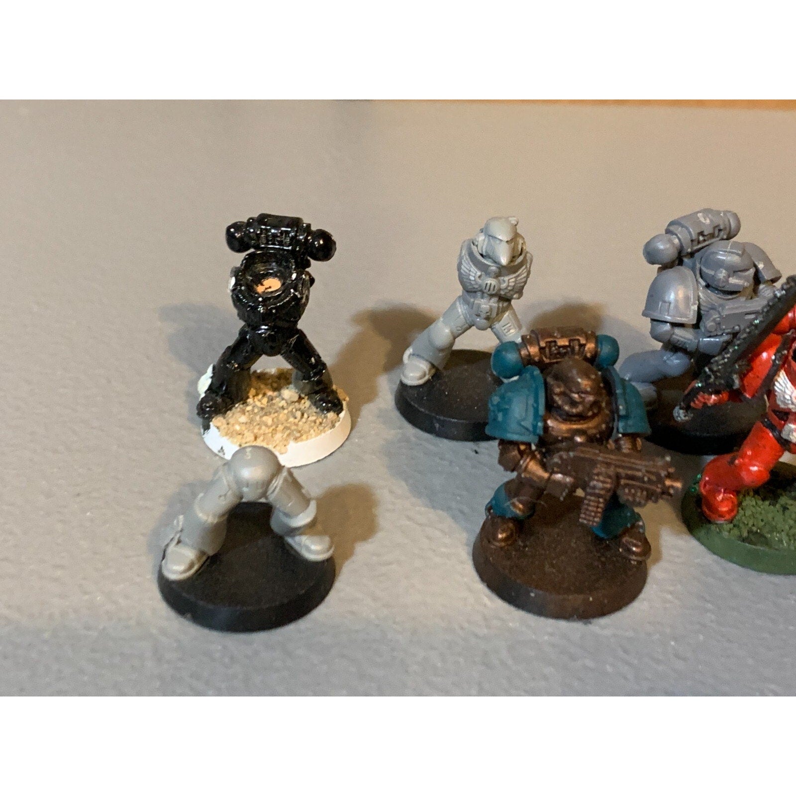 A23056 WARHAMMER 40K SPACE MARINES BITS LOT INCOMPLETE TERMINATOR TACTICAL