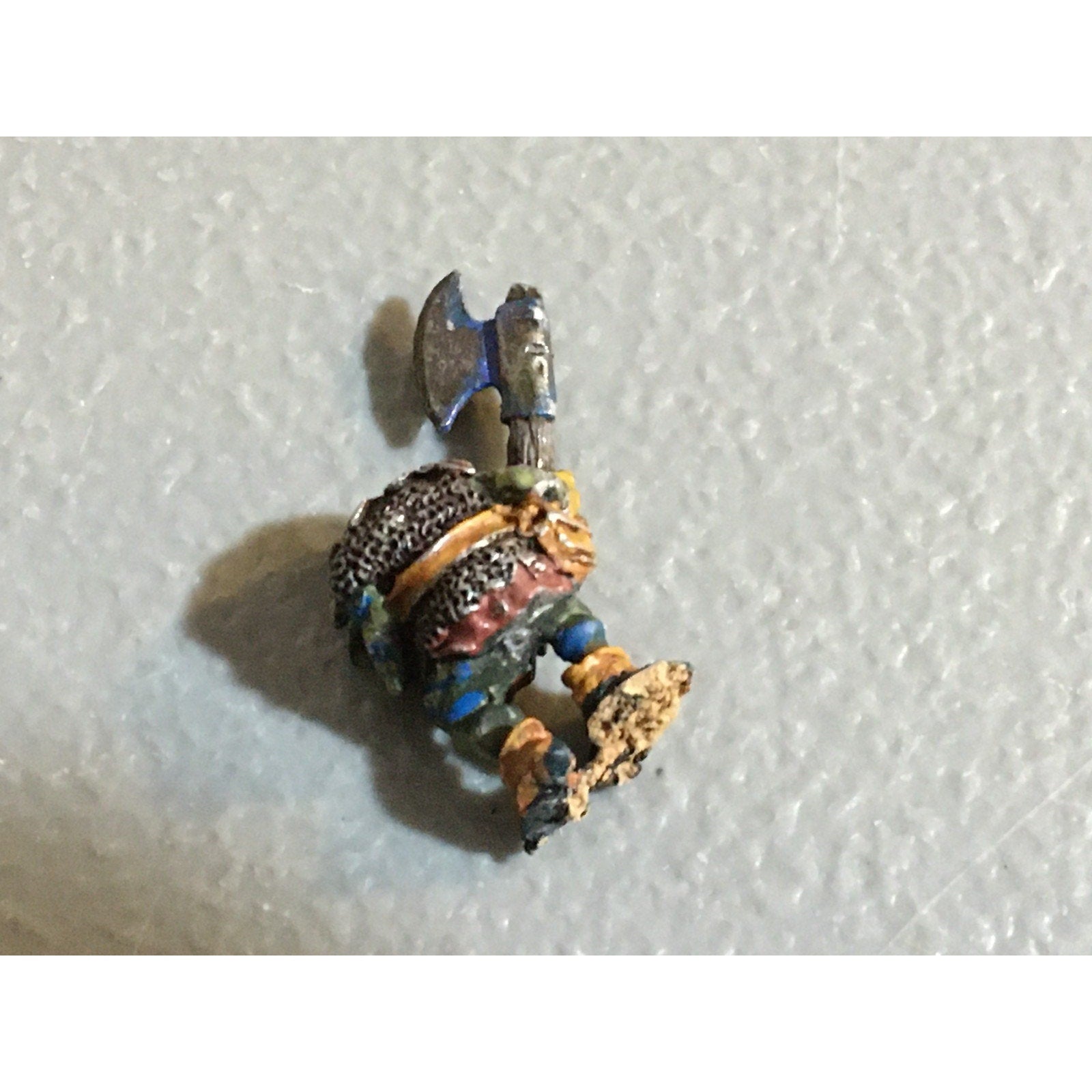 A32475 WARHAMMER FANTASY METAL ORCS GOBLINS SPEAR CHUKKA PAINT BASE