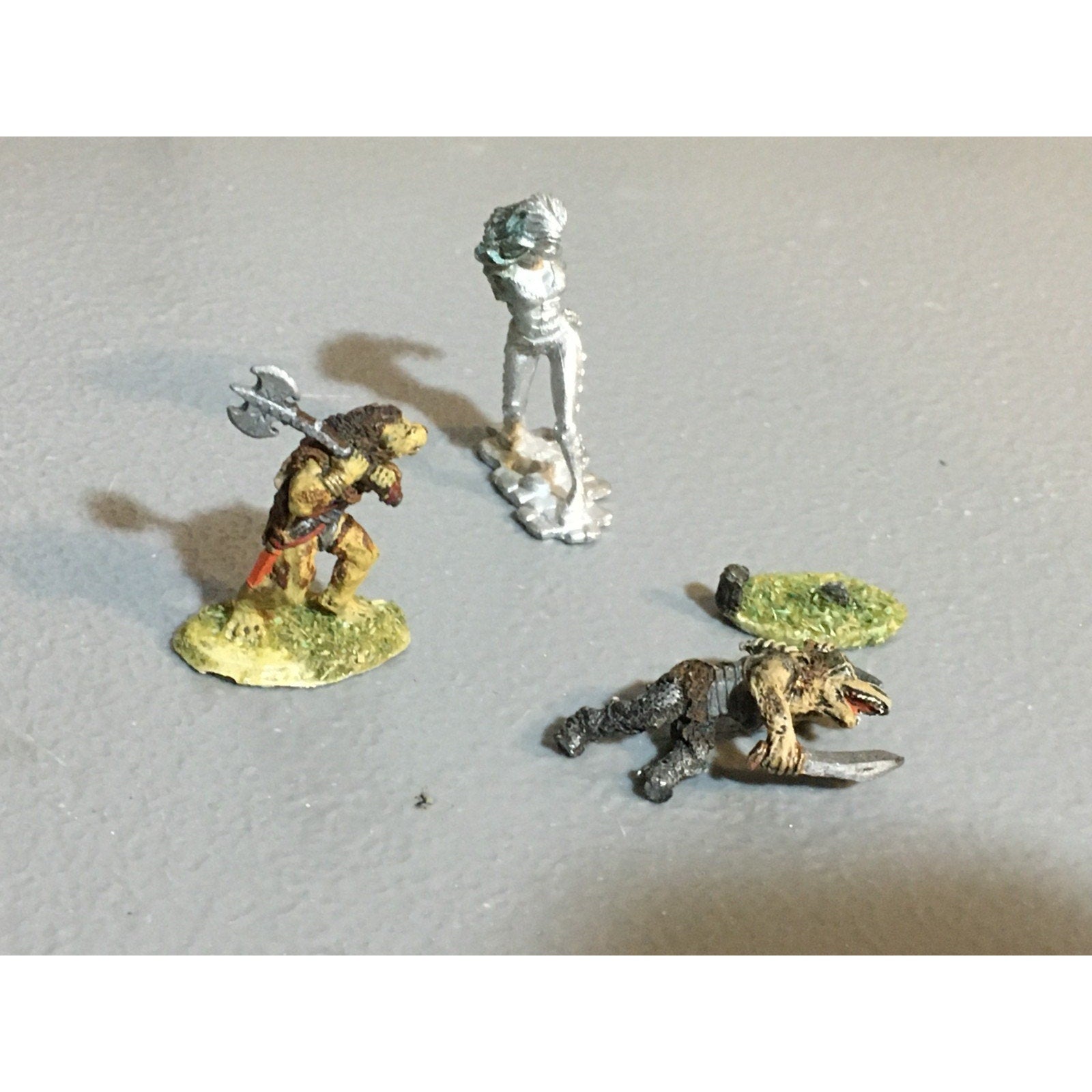 A24877 UNKNOWN METAL MINIATURES TABLETOP WARGAMES 3 PK FANTASY GNOLL MONSTER