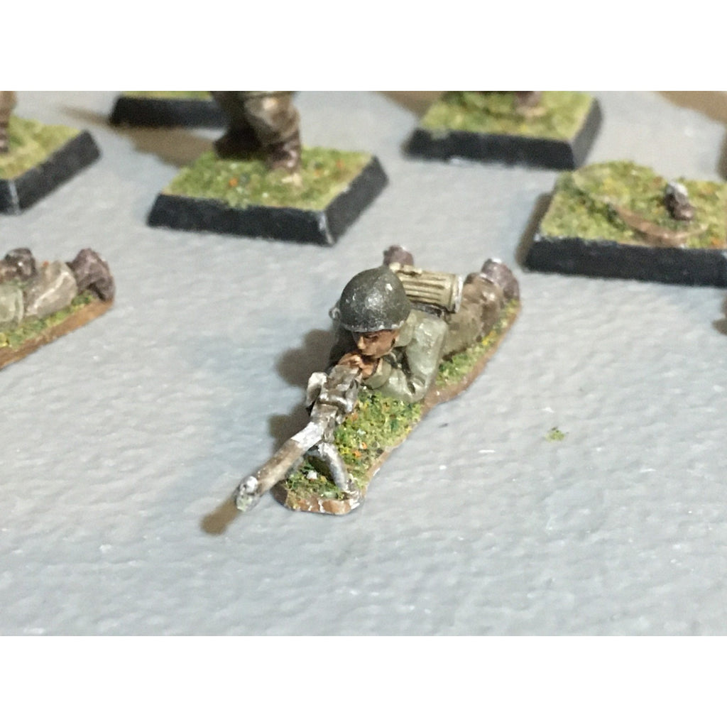 A30867 UNKNOWN METAL MINIATURES SOLDIERS INFANTRY WWII? WWI? TABLE TOP WAR GAMES