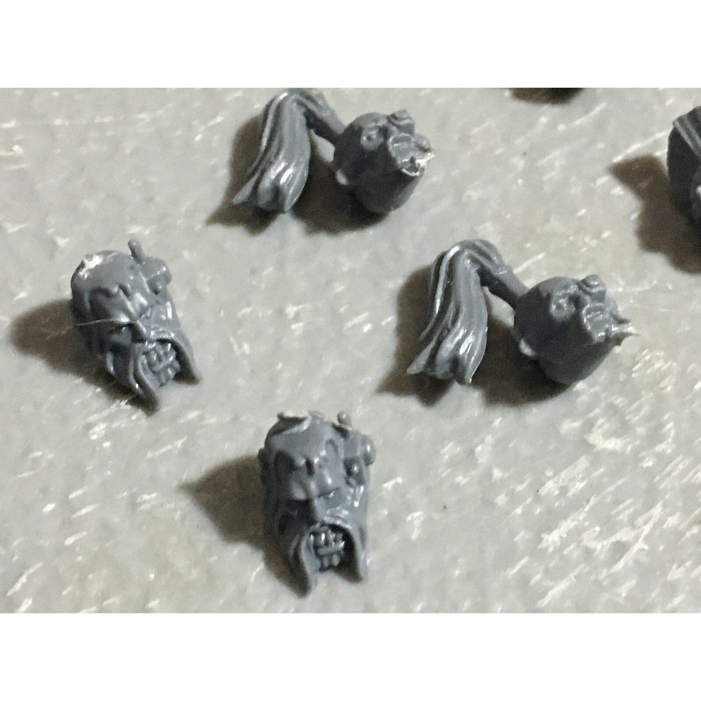 A22550 WARHAMMER 40K SPACE MARINES WOLVES BITS LOT SCOUT HEADS GAMES WORKSHOP GW