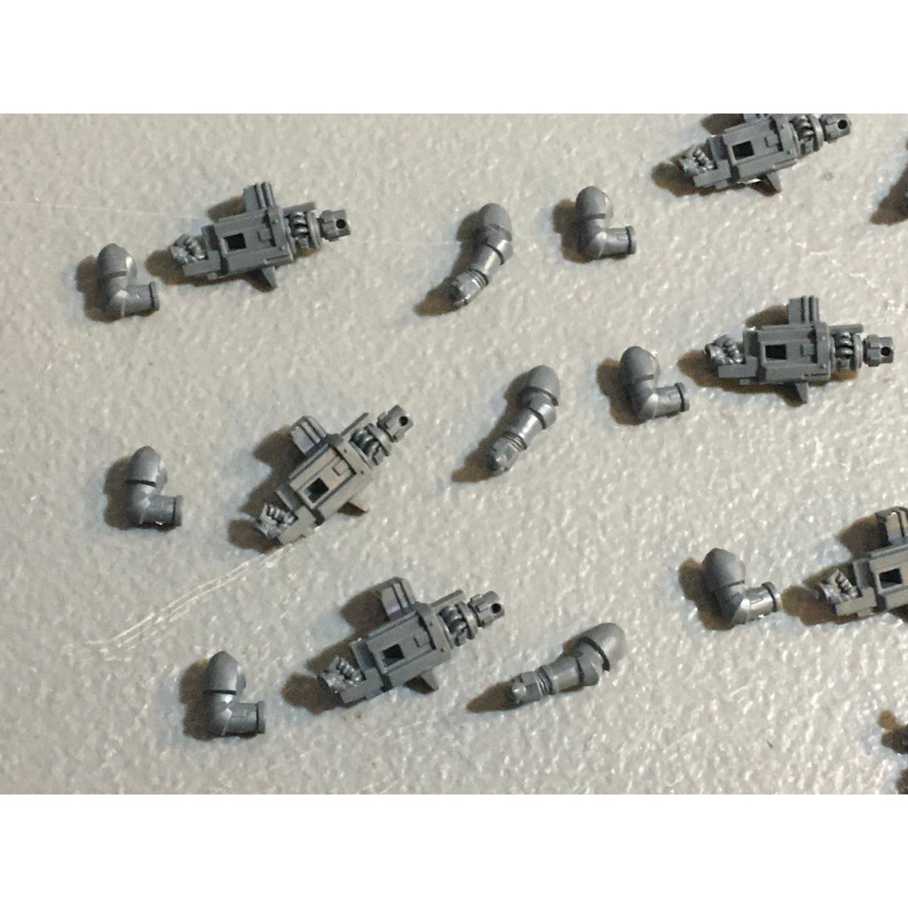 A29903 WARHAMMER 40K GREY KNIGHTS BITS LOT STRIKE PSYCANNONS STORM BOLTERS GW