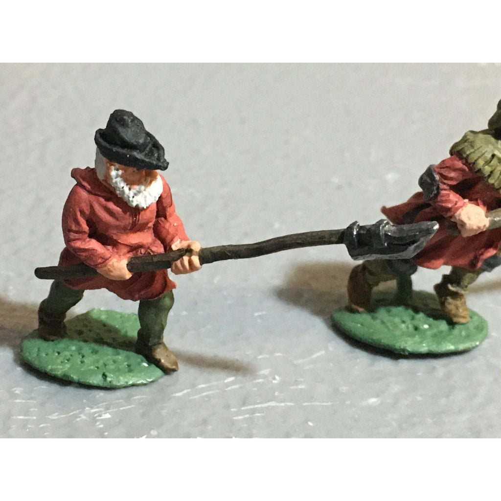A10125 CITADEL PRE SLOTTA METAL RARE OOP HUMAN MILITIA 2 PK PAINTED