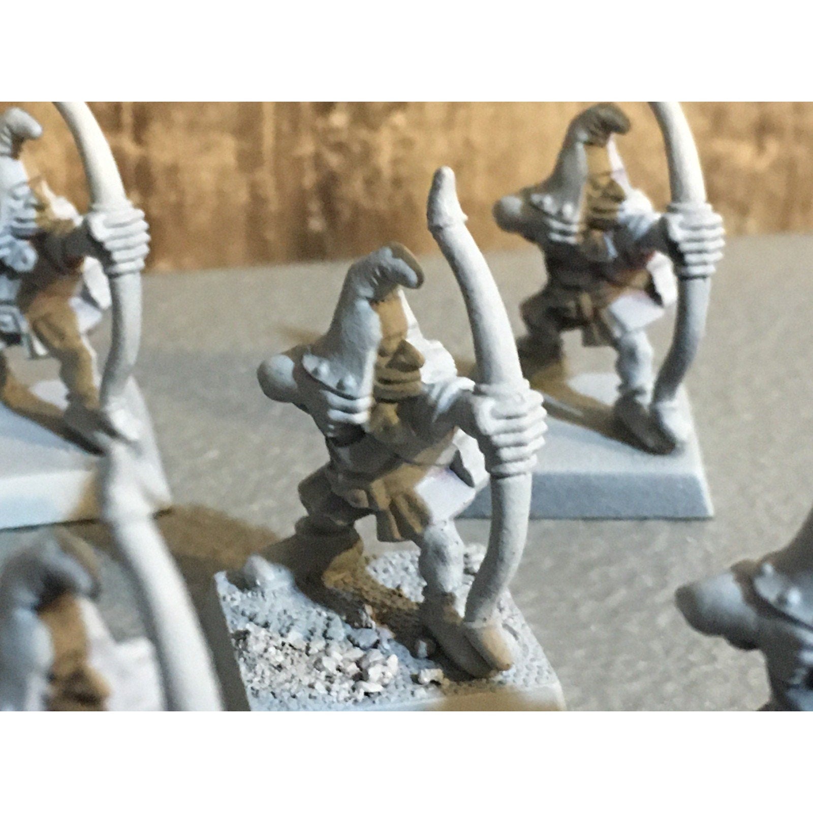 A32718 WARHAMMER FANTASY OLD WORLD ORCS & GOBLINS 4TH ED MONOPOSE NIGHT ARCHERS
