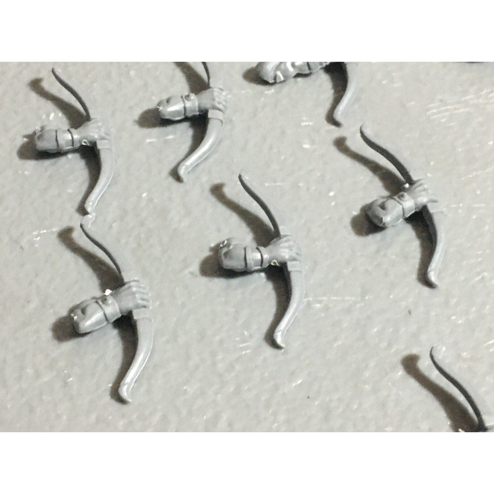 A22634 WARHAMMER FANTASY ORCS & GOBLINS BITS LOT GOBLIN ARCHER BOWS GW OLD WORLD