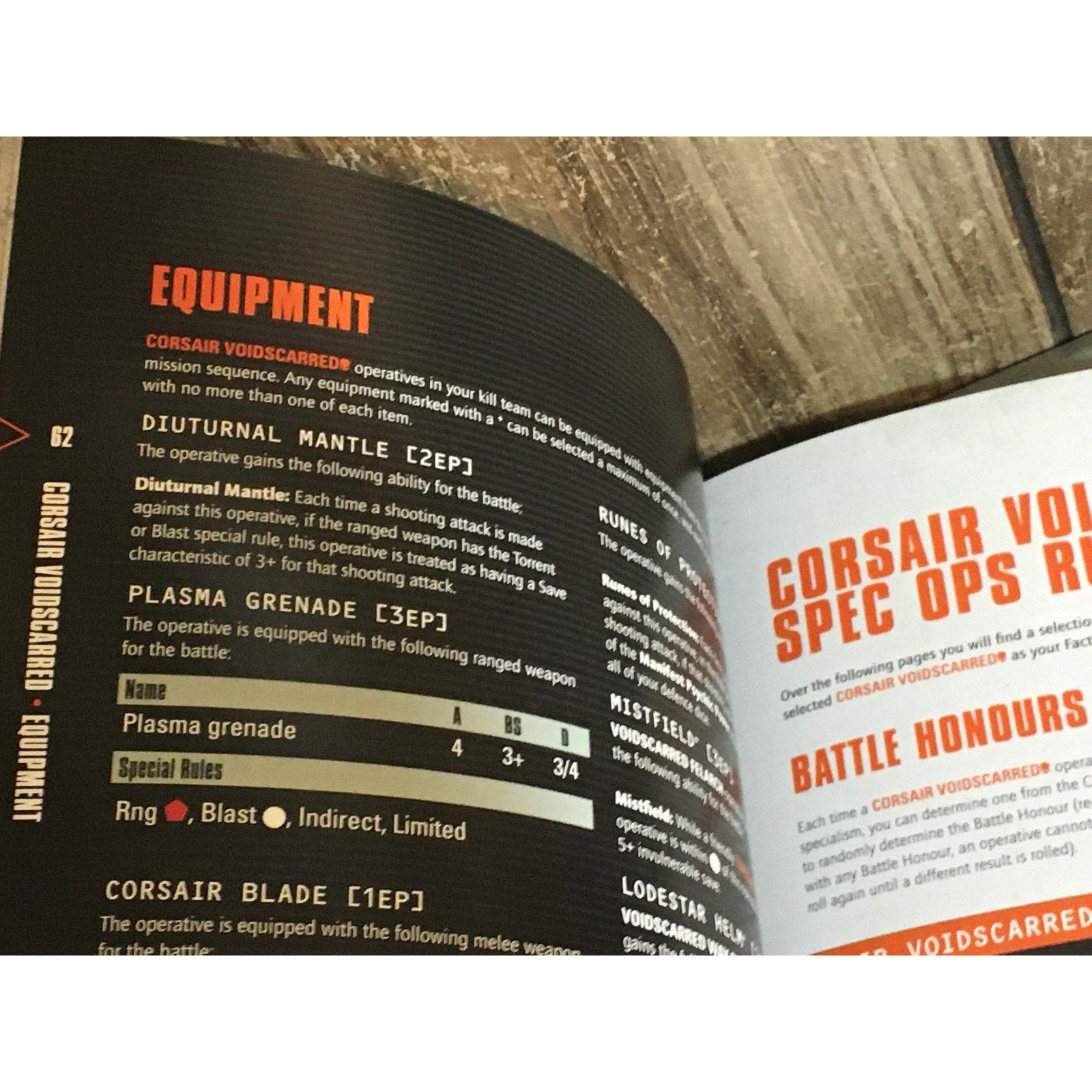 BOOK WARHAMMER 40K KILL TEAM NACHMUND & CHALNATH SOFTBACK SB USED GW