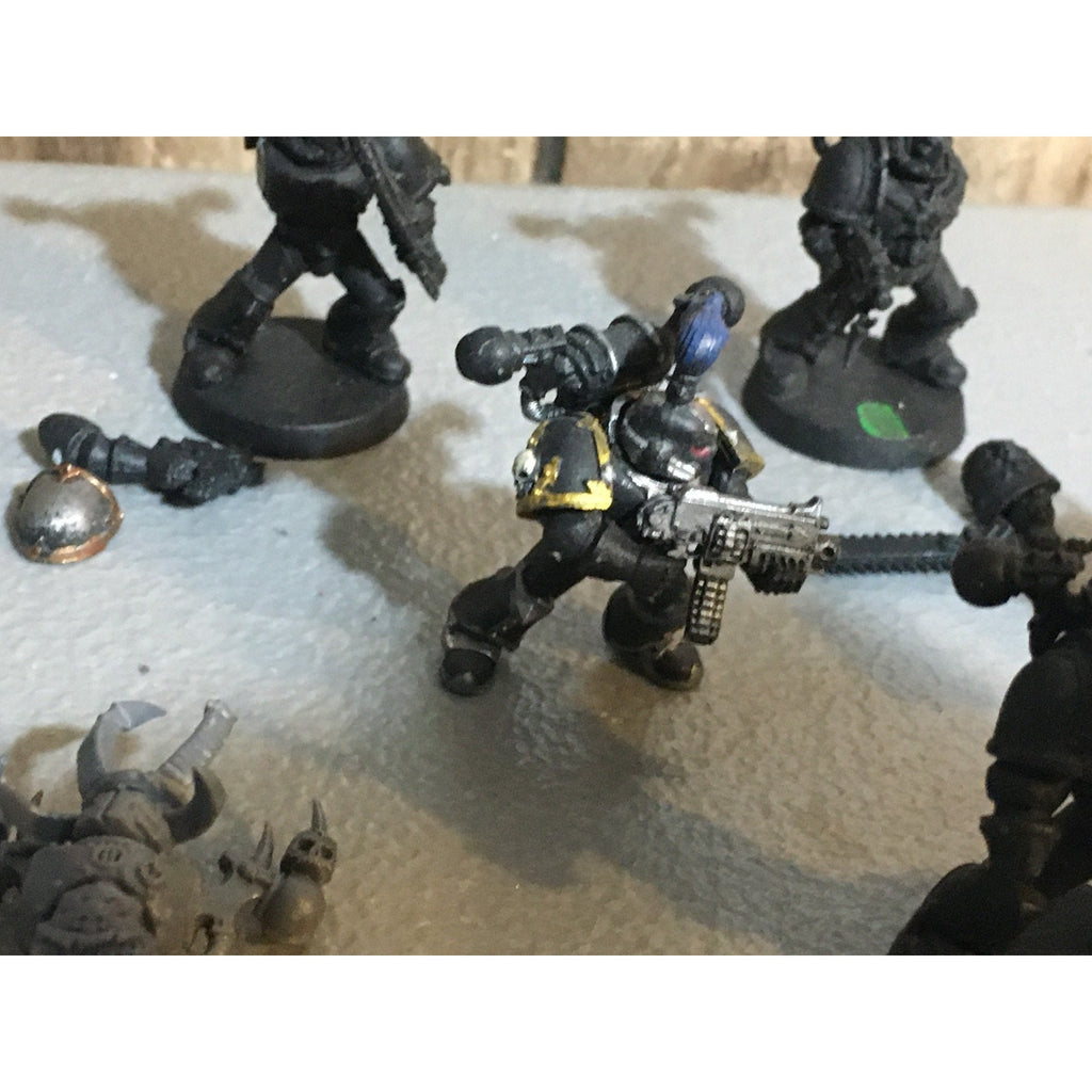 A29237 WARHAMMER 40K CHAOS SPACE MARINES LEGIONARIES 10 PK MISS 4 SHOULDER PADS