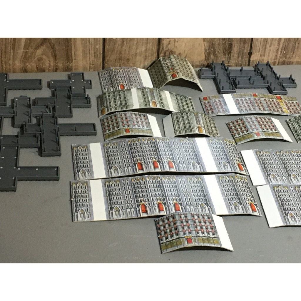A31709 WARHAMMER EPIC 40K SPACE MARINES BUILDING SOME BROKEN DOESNT MATCH EXTRA