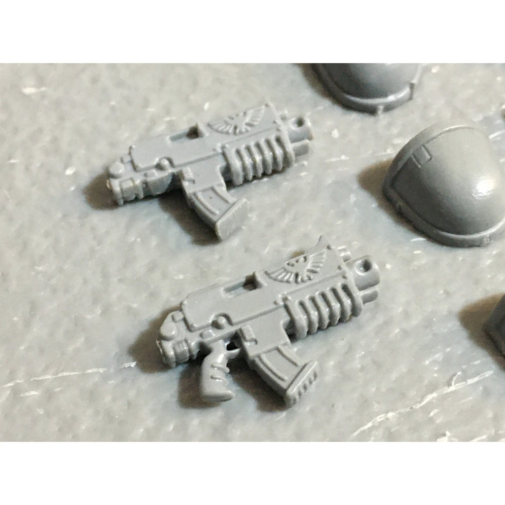 A23084 WARHAMMER 40K SPACE MARINES BITS LOT MIXED SHOULDER HEADS GAMES WORKSHOP