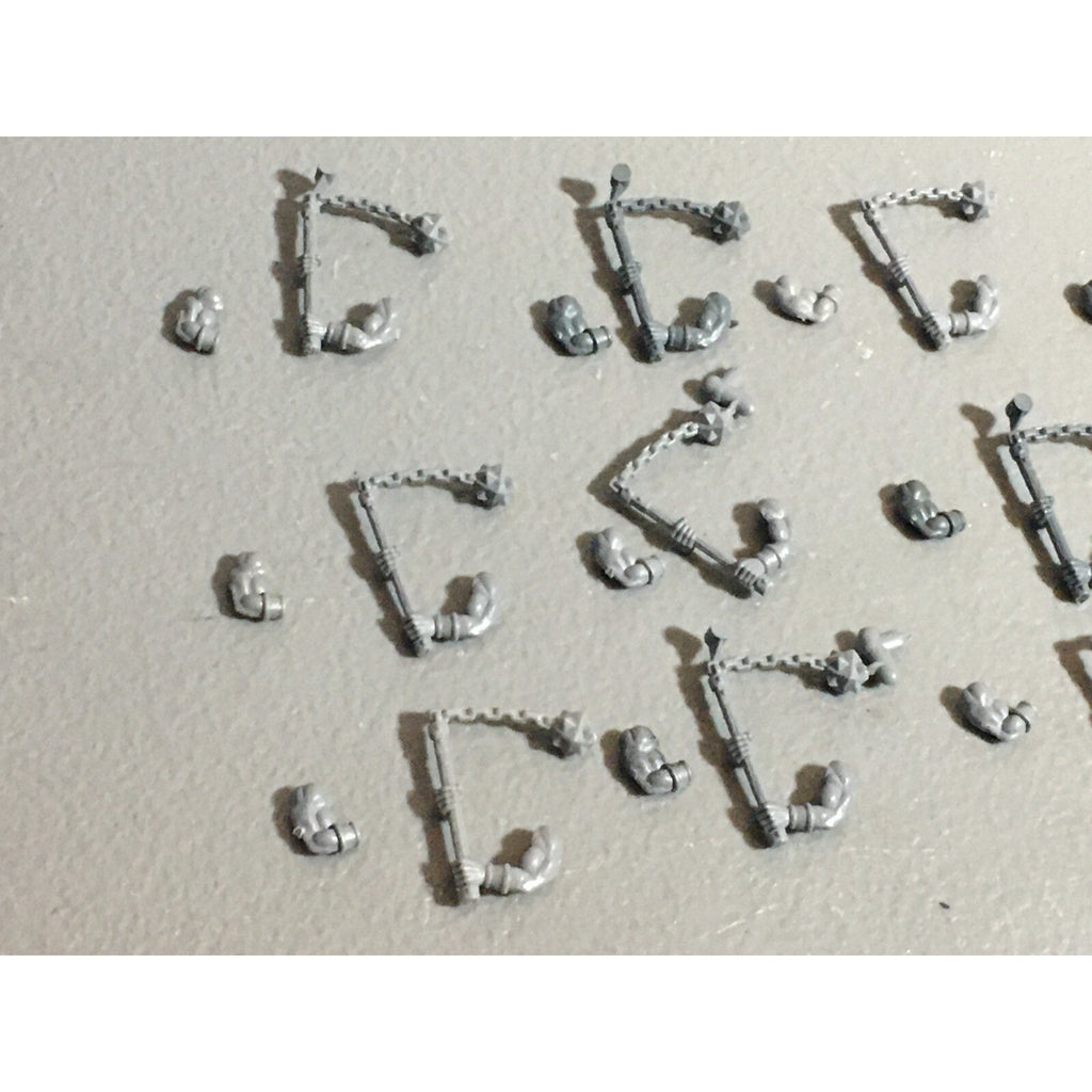 A22254 WARHAMMER FANTASY CHAOS MORTALS BITS LOT MARAUDER FLAILS GAMES WORKSHOP
