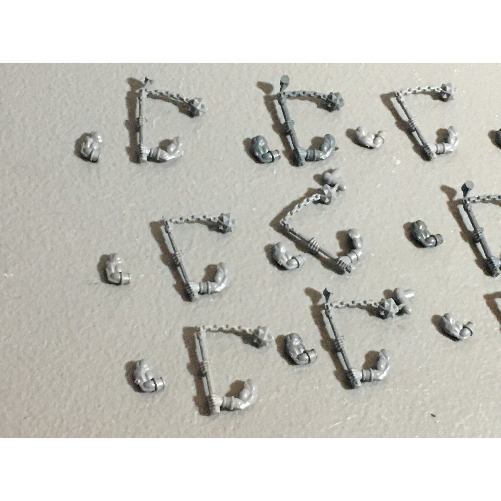 A22254 WARHAMMER FANTASY CHAOS MORTALS BITS LOT MARAUDER FLAILS GAMES WORKSHOP