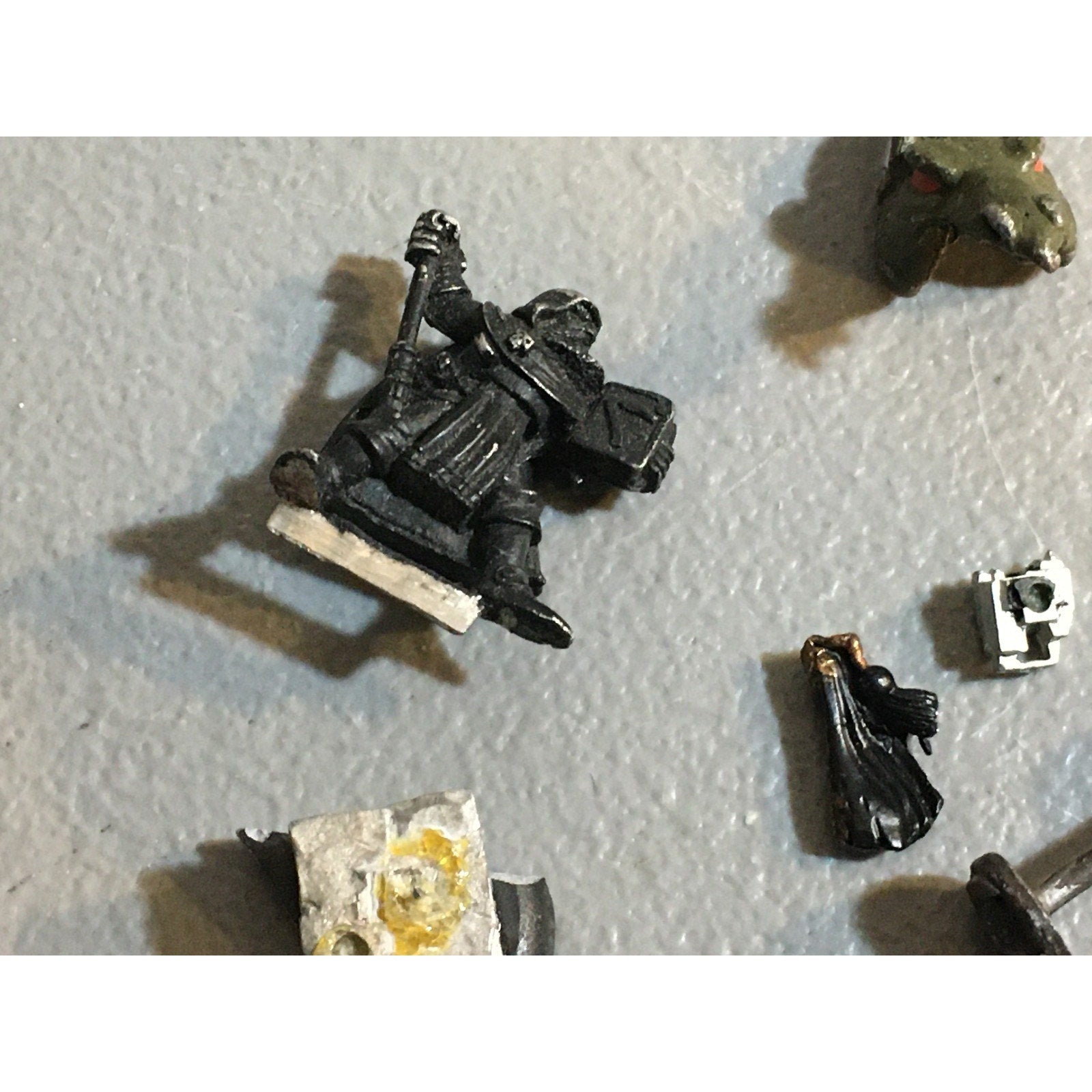 A32545 UNKNOWN MINIATURES ALL METAL BITS & INCOMPLETE LOT FANTASY