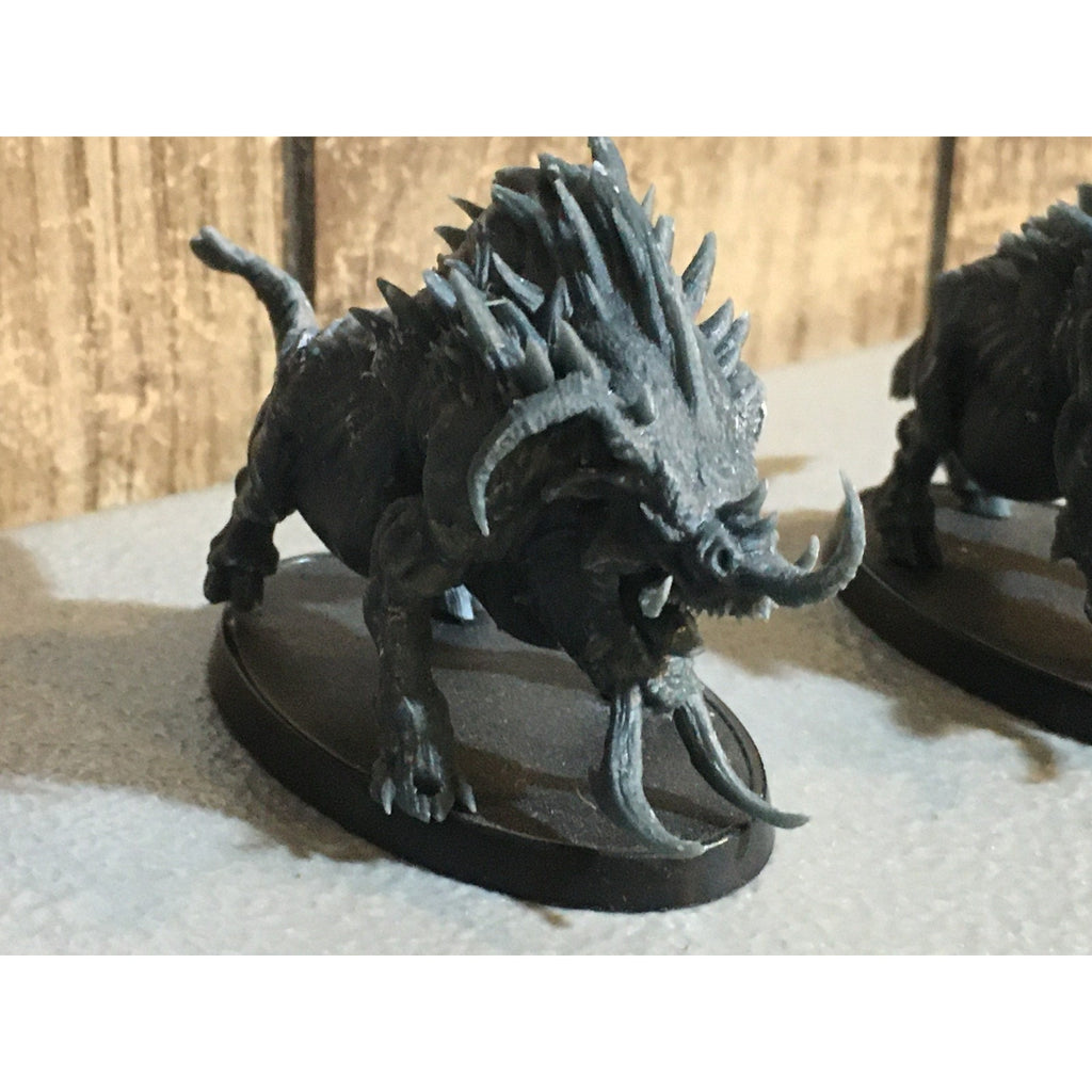 A30878 UNKNOWN MINIATURES PIG BOAR MONSTERS WAR BEASTS TABLE TOP WAR GAMES