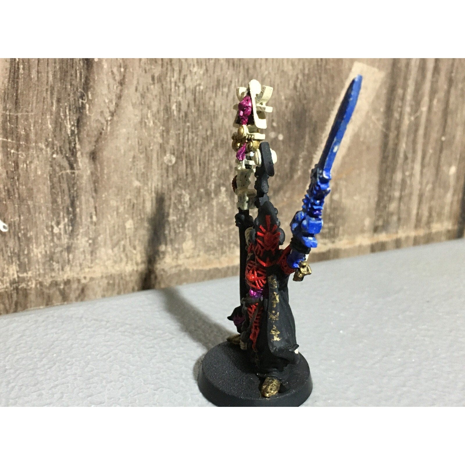A19677 WARHAMMER 40K ELDAR CRAFTWORLDS METAL ELDRAD ULTHRAN FARSEER PAINTED