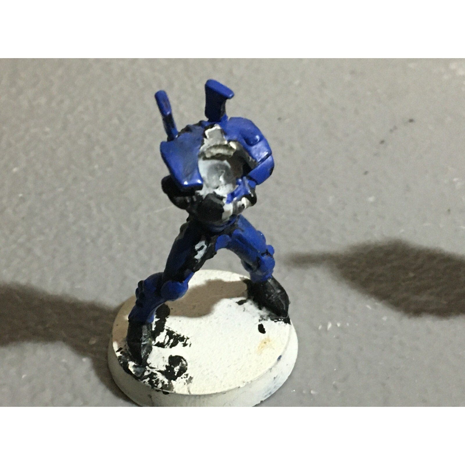 A22117 WARHAMMER 40K ELDAR CRAFTWORLDS DIRE AVENGERS METAL HEADS MISS 1 ARM GW