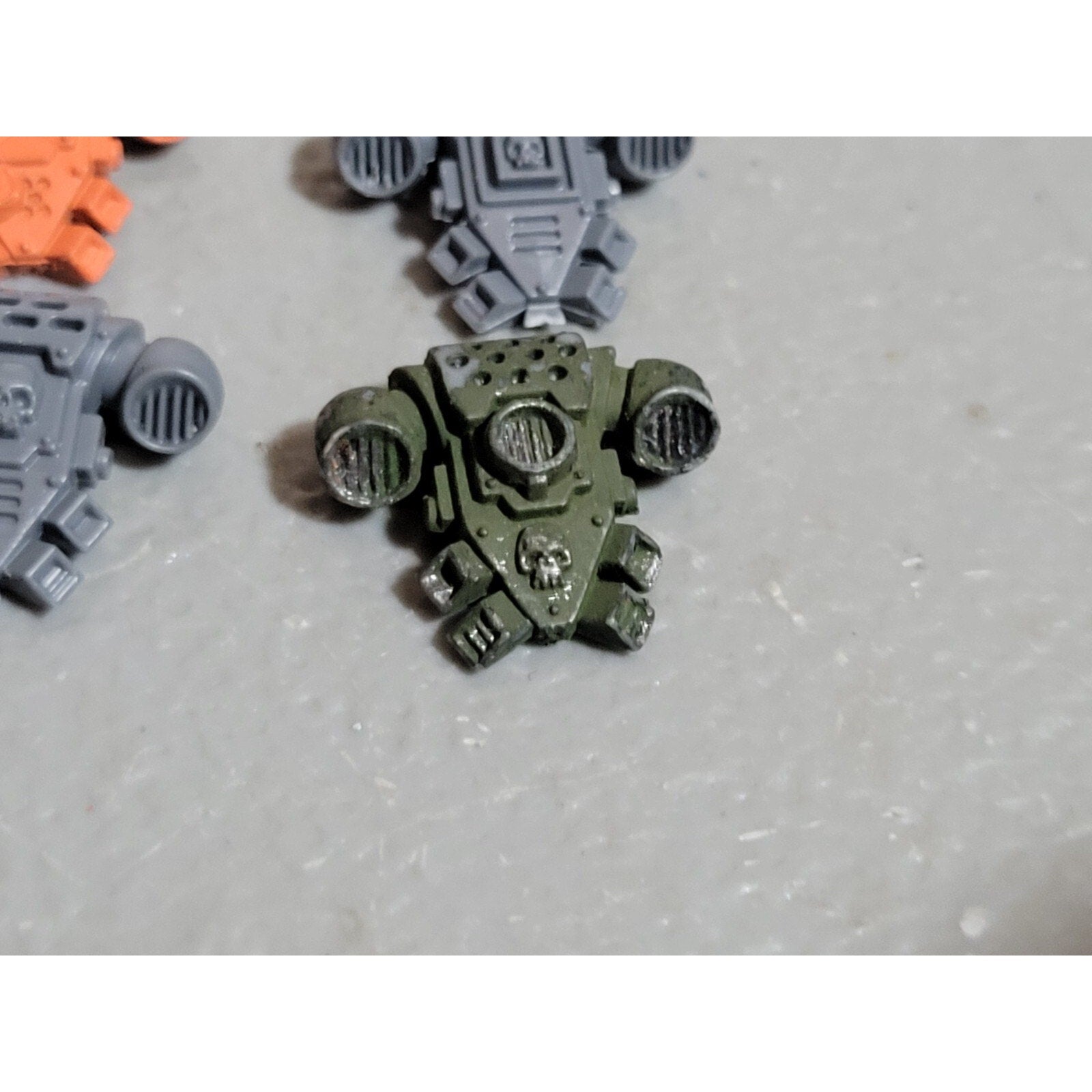 A19067 WARHAMMER 40K SPACE MARINES BLOOD ANGELS BACKPACK 11 PK BITS LOT