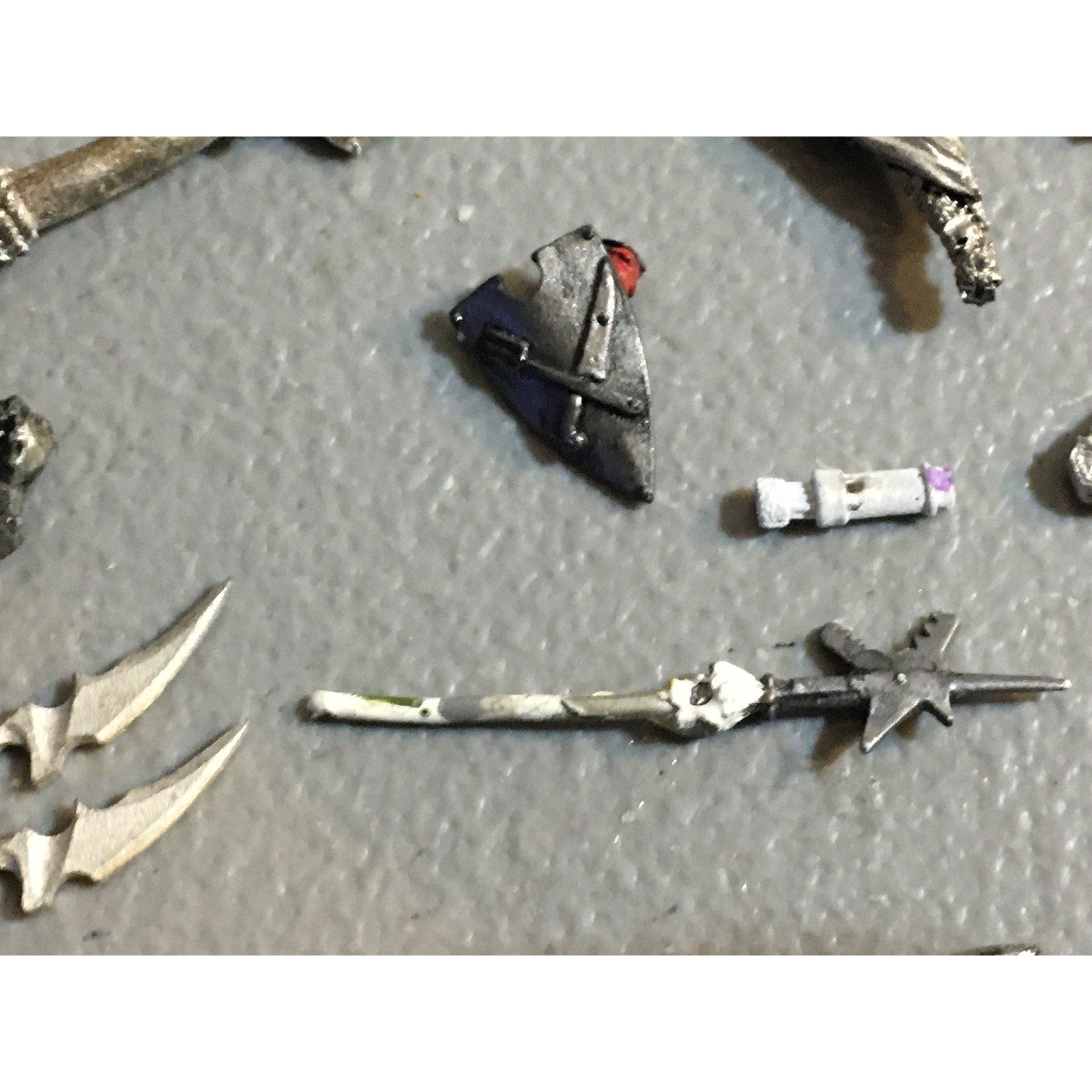 A32542 UNKNOWN MINIATURES ALL METAL BITS & INCOMPLETE LOT FANTASY